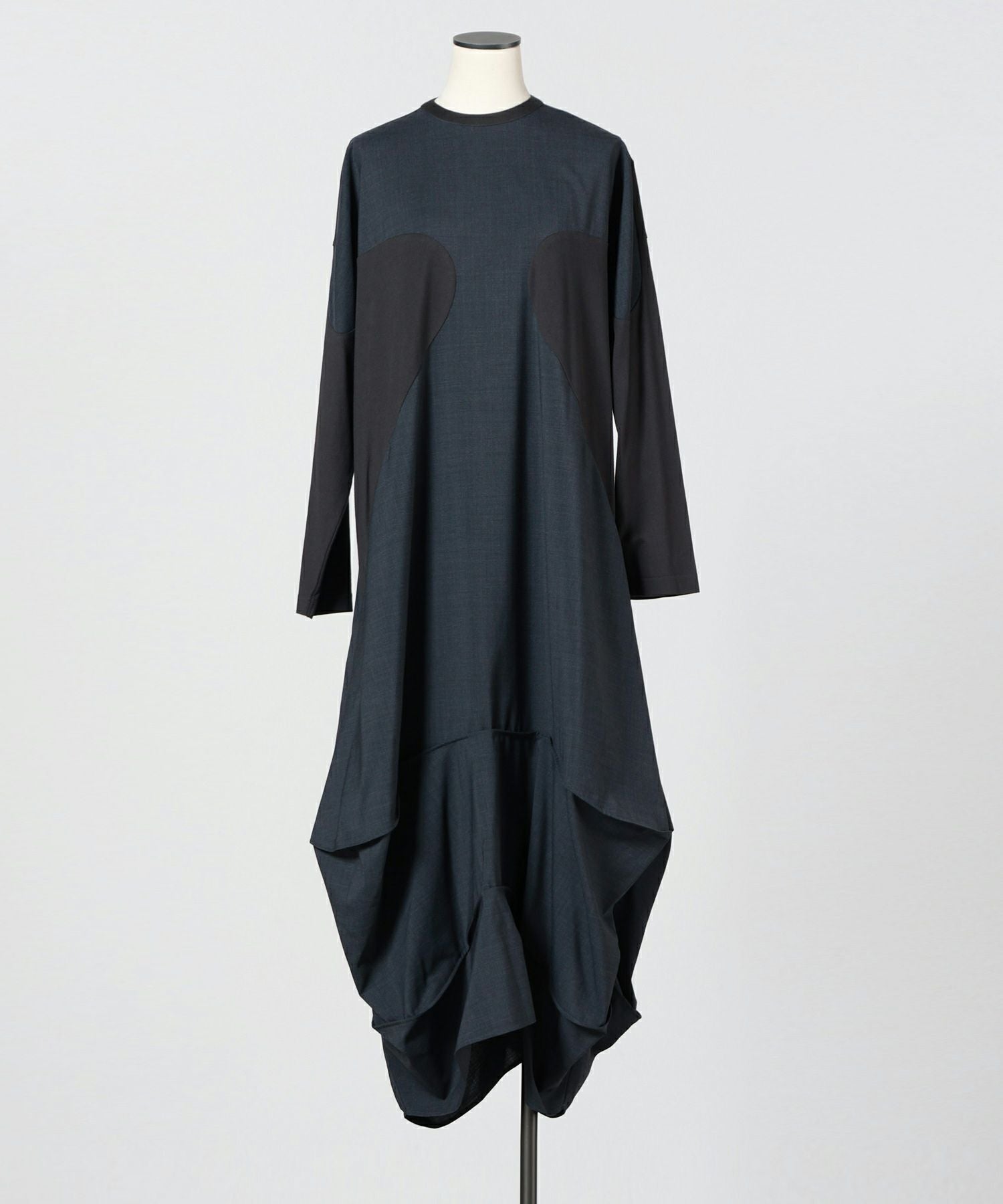 ENFOLD(エンフォルド)】 SILHOUETTE DOCKING DRESS｜PARIGOT ONLINE