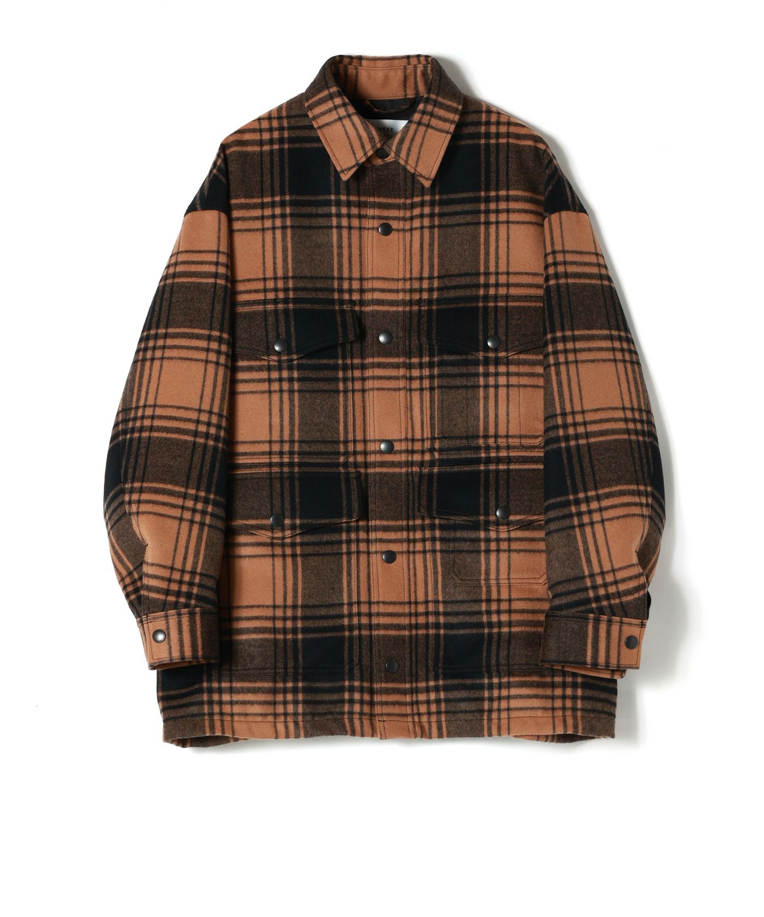 HYKE(ハイク)】 PLAID WORK JACKET｜PARIGOT ONLINE（パリゴオンライン）