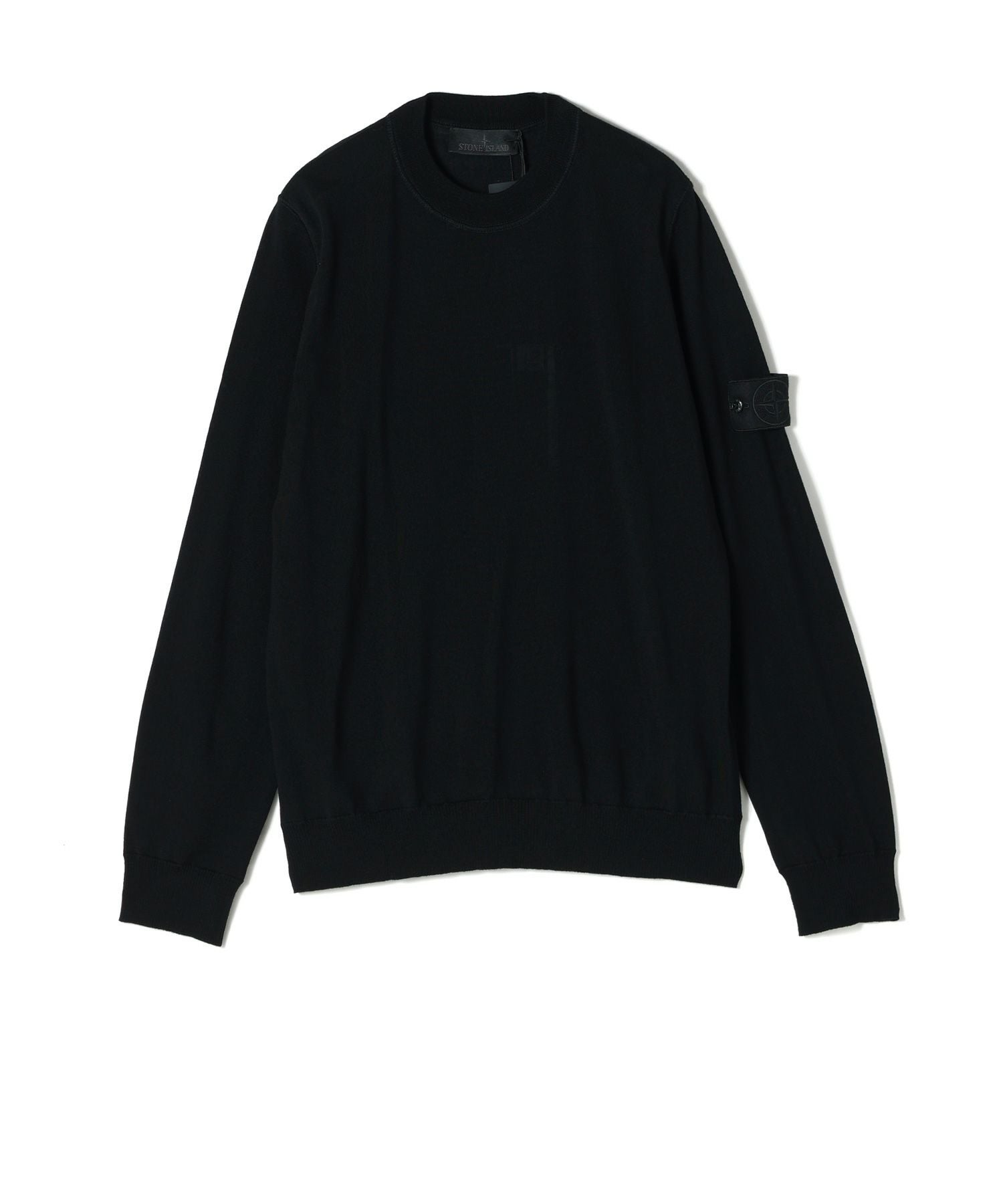 STONE  ghost ライトニット　セーター　ブラック　L STONE ISLAND(ストーンアイランド)】 GHOST KNIT｜PARIGOT ONLINE