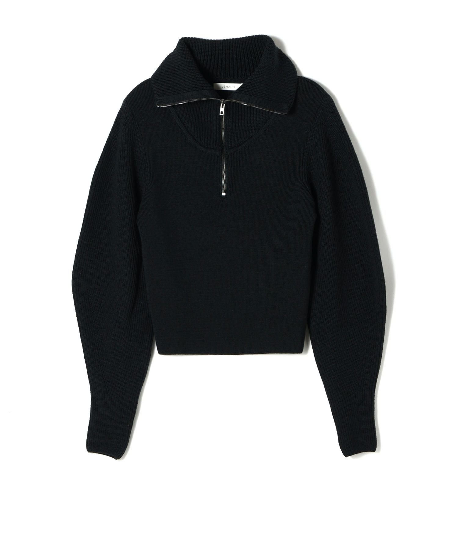 LEMAIRE ルメール 20AW ロングスリーブトップス JE402 LJ054 ブラック S WRAP COAT IN WOOL - Black - Double Wool - Unisex | LEMAIRE
