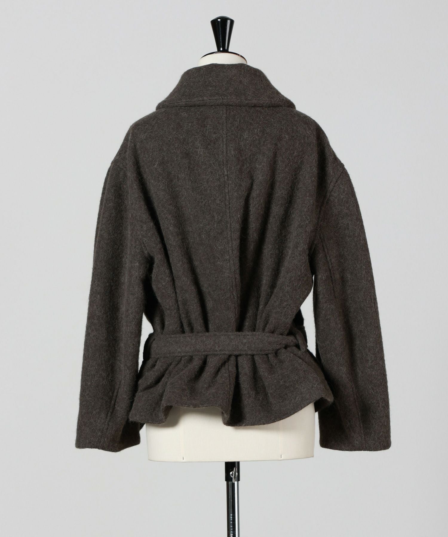 LEMAIRE(ルメール)】 SHORT ASYMMETRICAL BATHROBE COAT｜PARIGOT