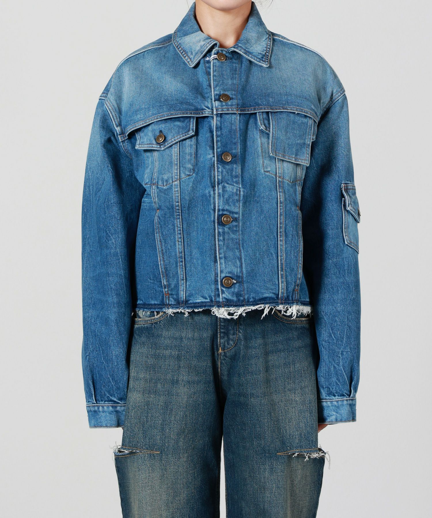 Maison Margiela(メゾンマルジェラ)】 デニムジャケット｜PARIGOT