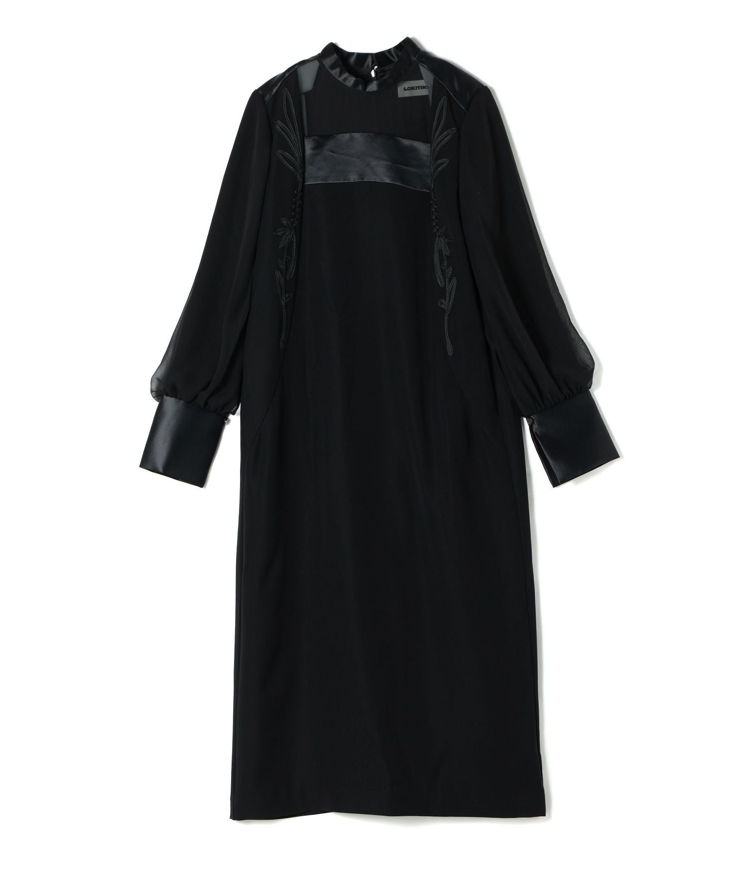 LOKITHO(ロキト)】 CORD EMB PANELED DRESS｜PARIGOT ONLINE（パリゴ