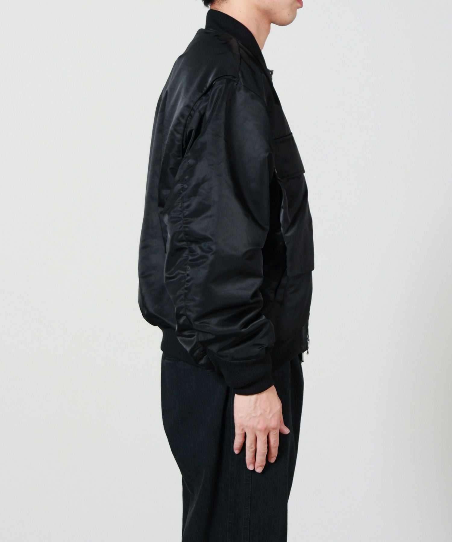 YOKE(ヨーク)】 KATHARINE HAMNETT Recycle Nylon Flight Jacket