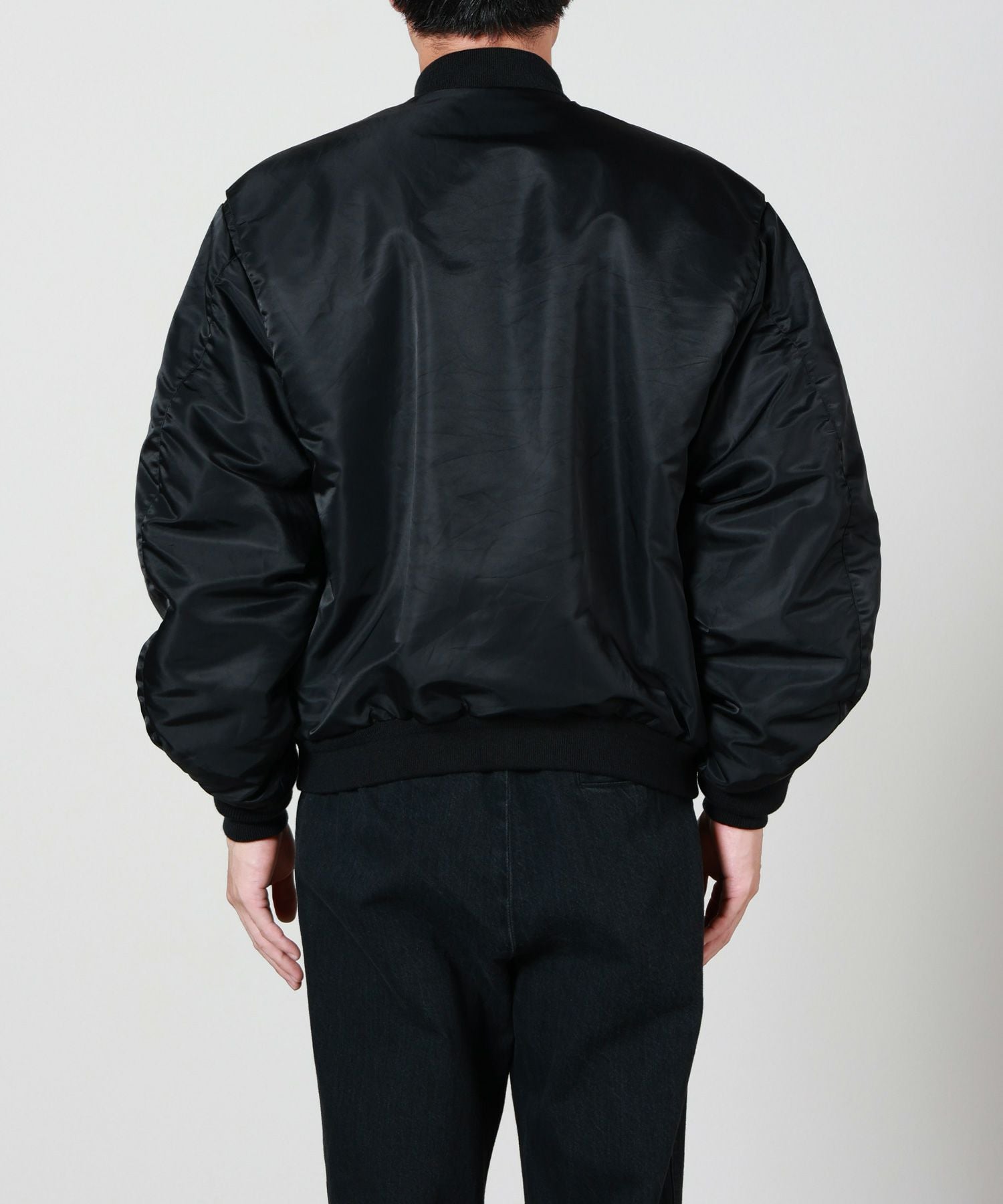 YOKE(ヨーク)】 KATHARINE HAMNETT Recycle Nylon Flight Jacket