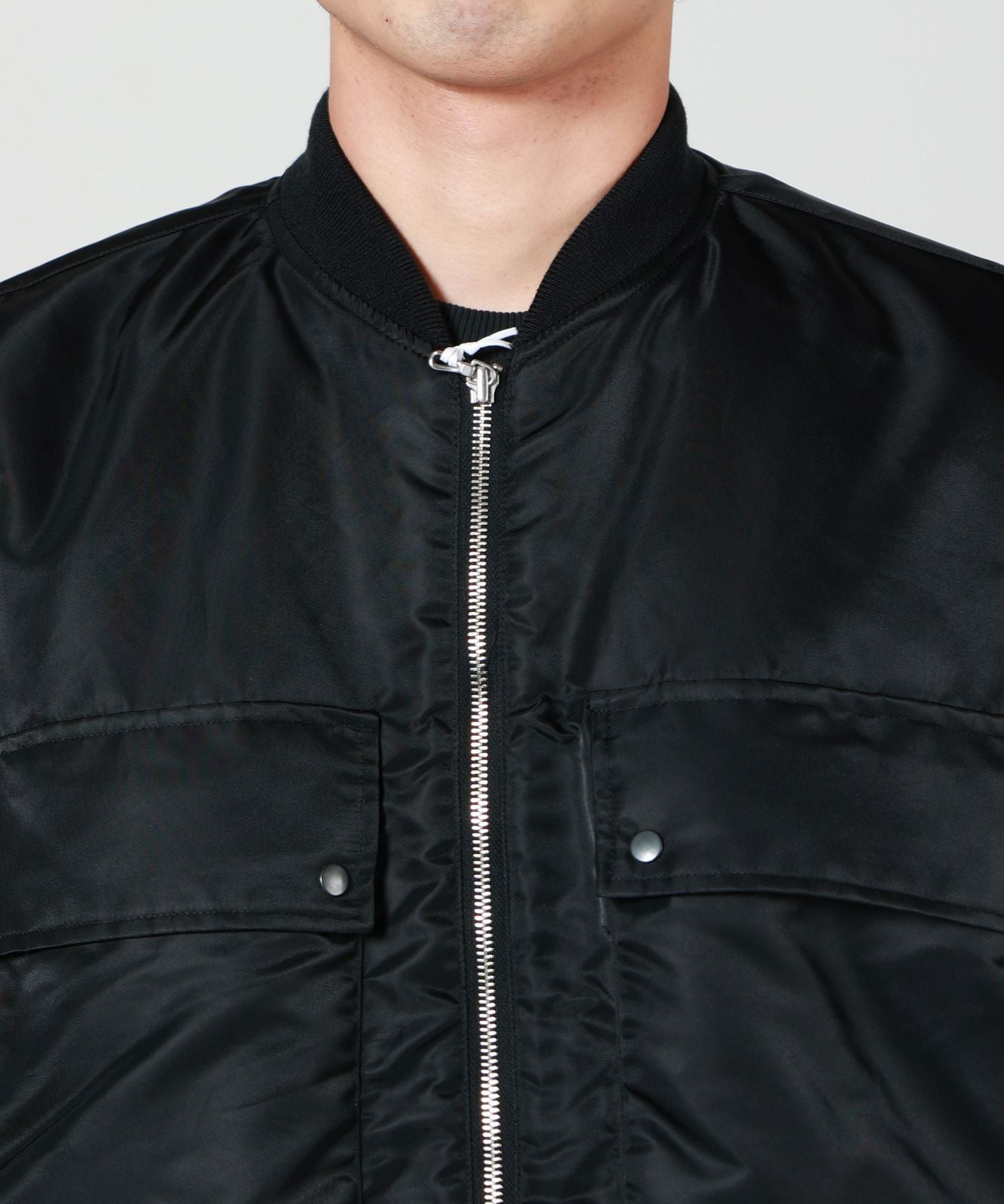 YOKE(ヨーク)】 KATHARINE HAMNETT Recycle Nylon Flight Jacket