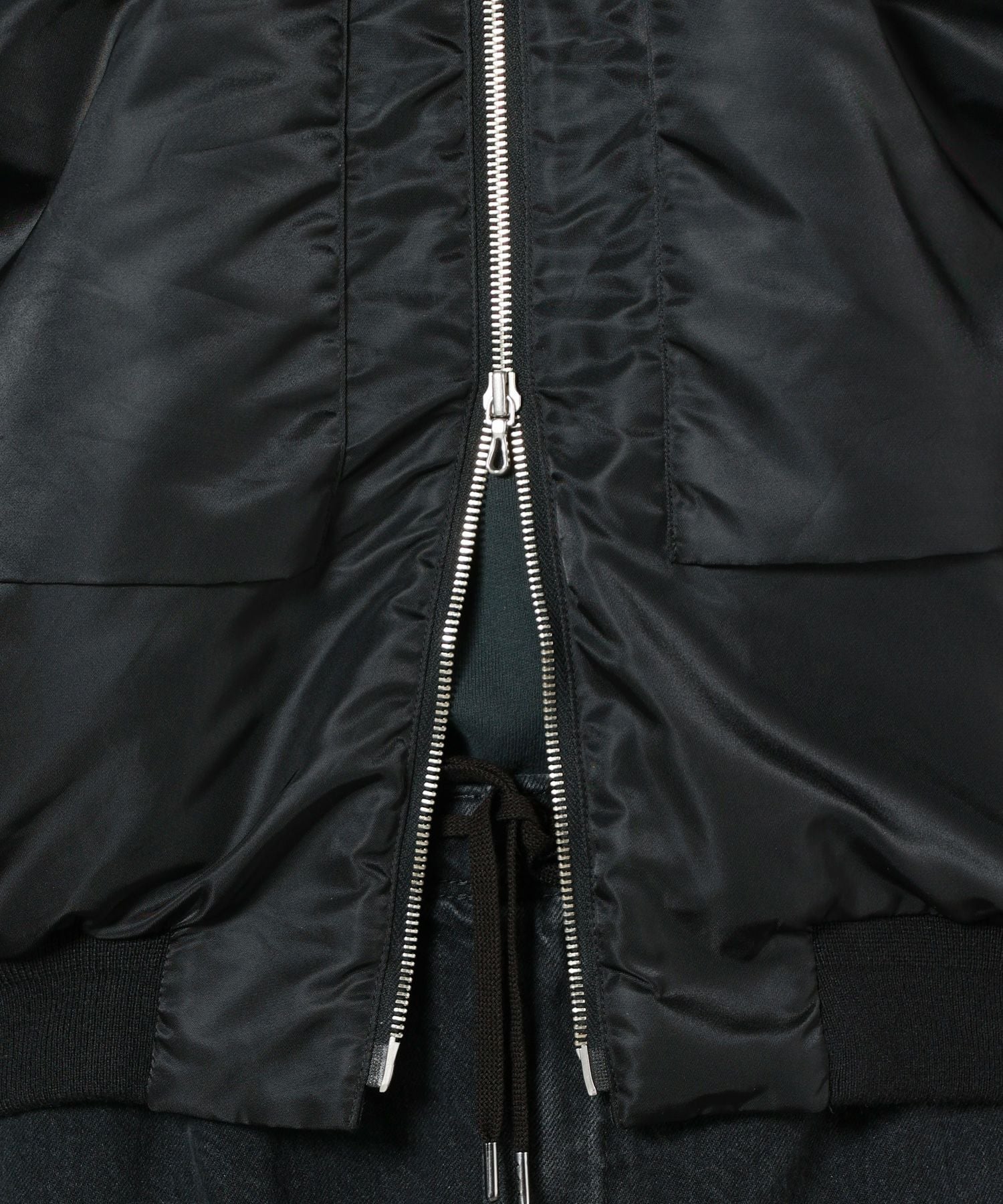 YOKE(ヨーク)】 KATHARINE HAMNETT Recycle Nylon Flight Jacket