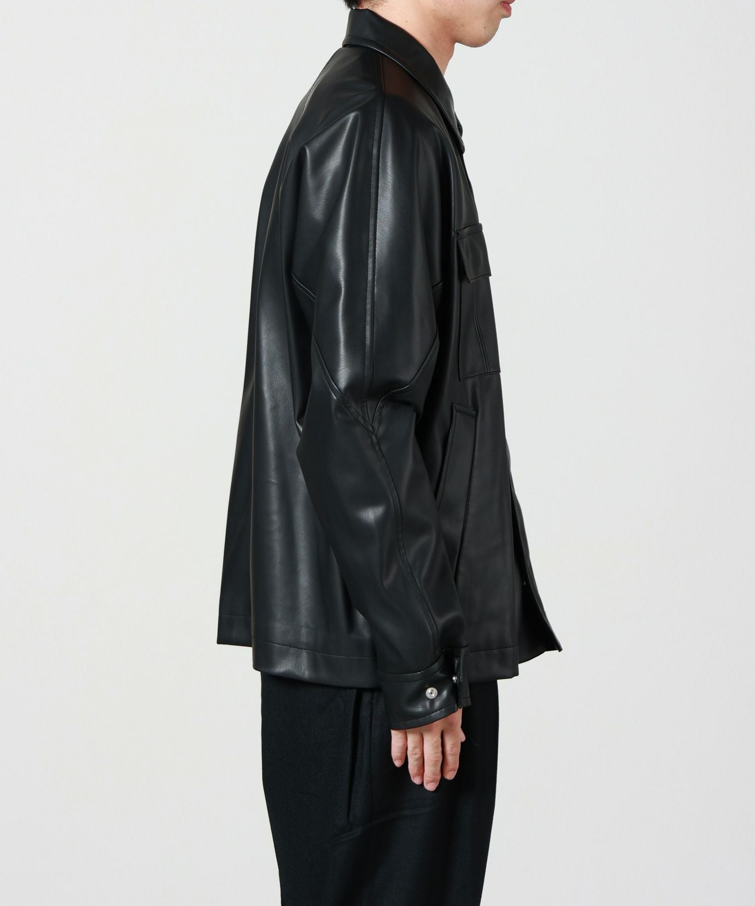 TOGA TOO(トーガ トゥー)】 LEATHER SHIRT BLOUSON｜PARIGOT ONLINE