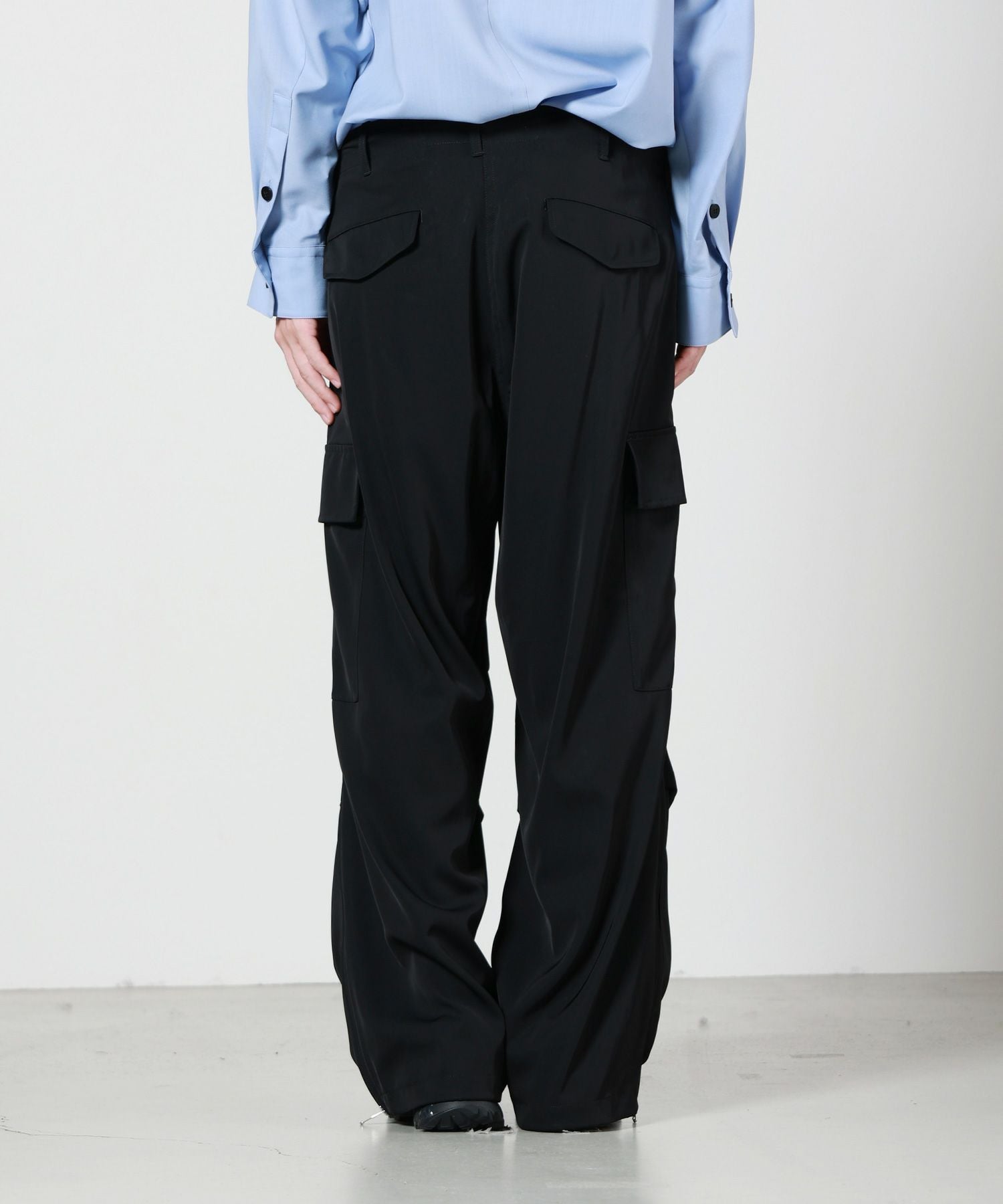 08sircus(08サーカス)】 Light twill parachute zip pants｜PARIGOT