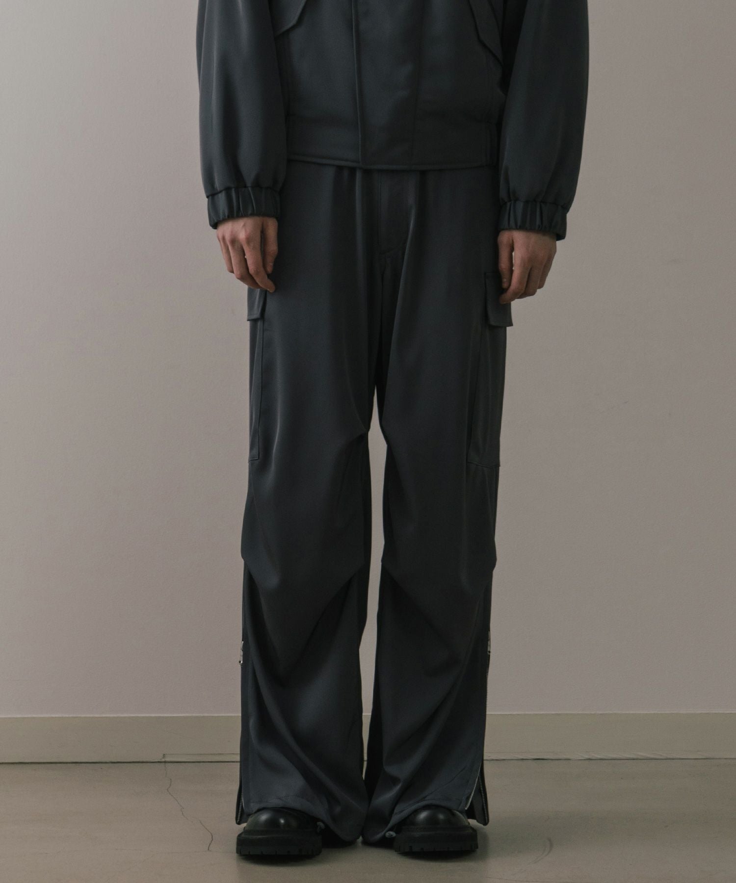 08sircus(08サーカス)】 Light twill parachute zip pants｜PARIGOT