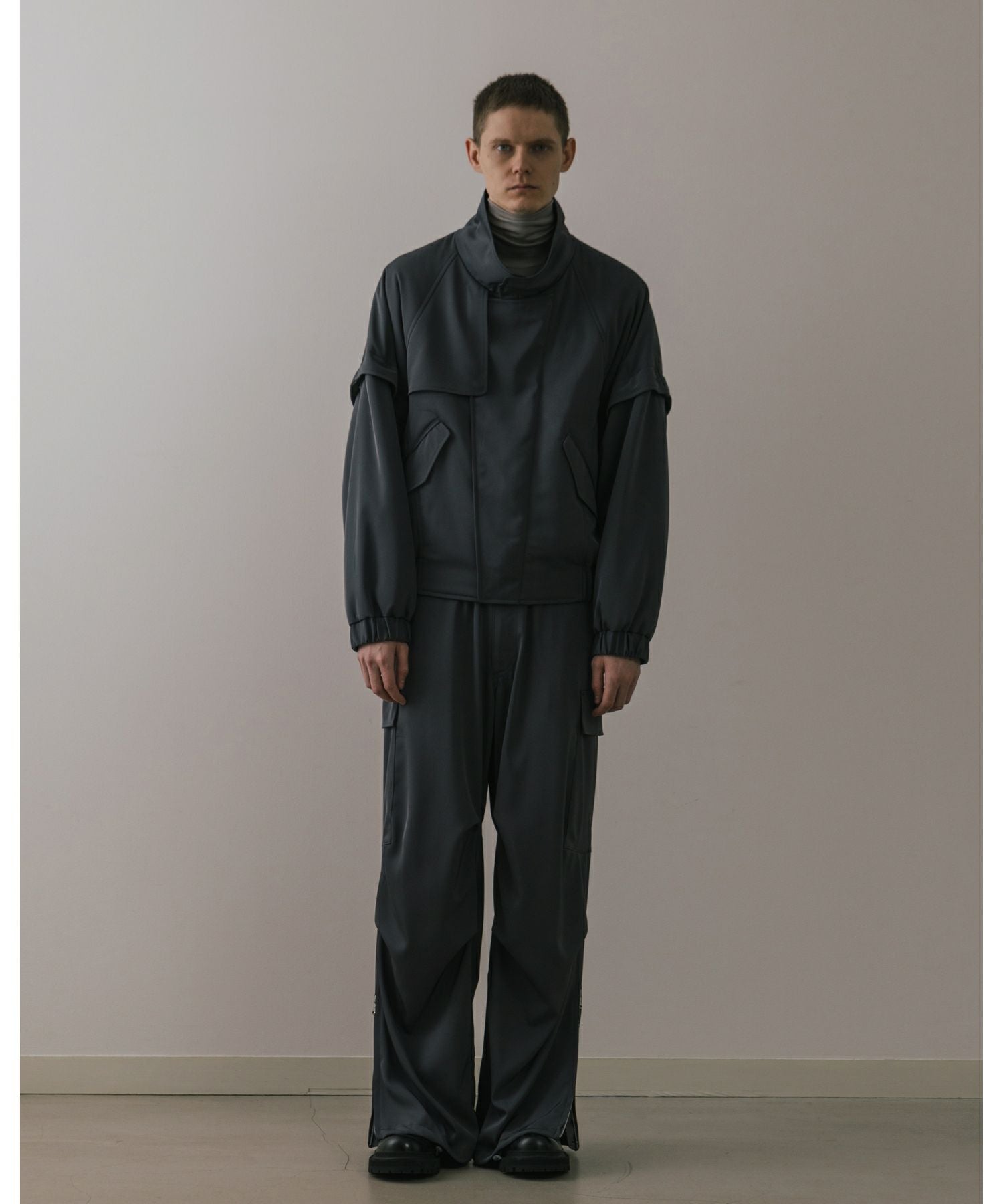 08sircus(08サーカス)】 Light twill parachute zip pants｜PARIGOT
