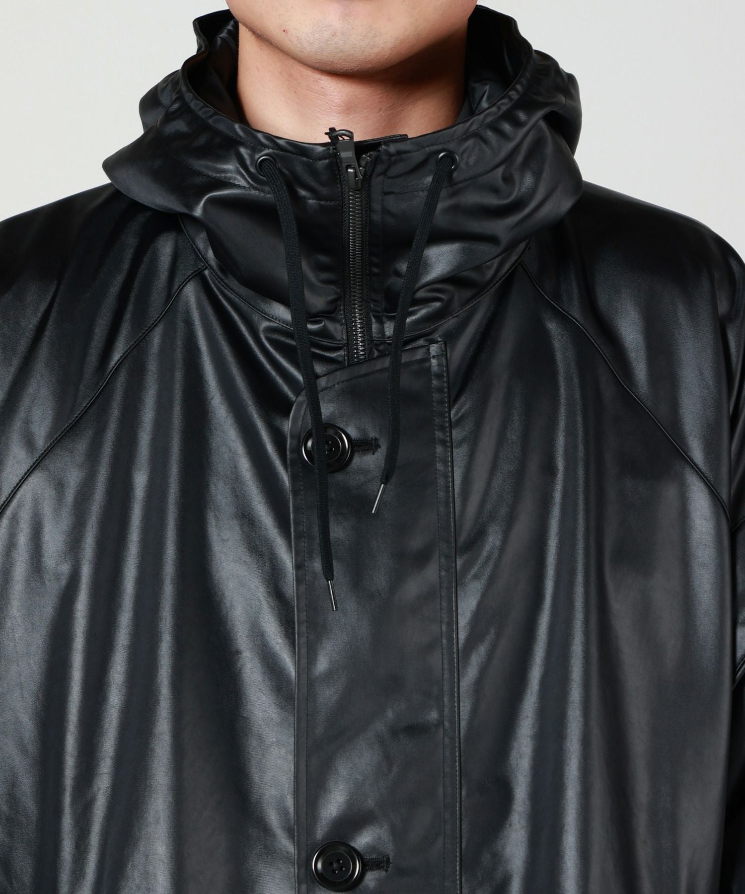 08sircus(08サーカス)】 Wax vintage detachable foodie coat (water