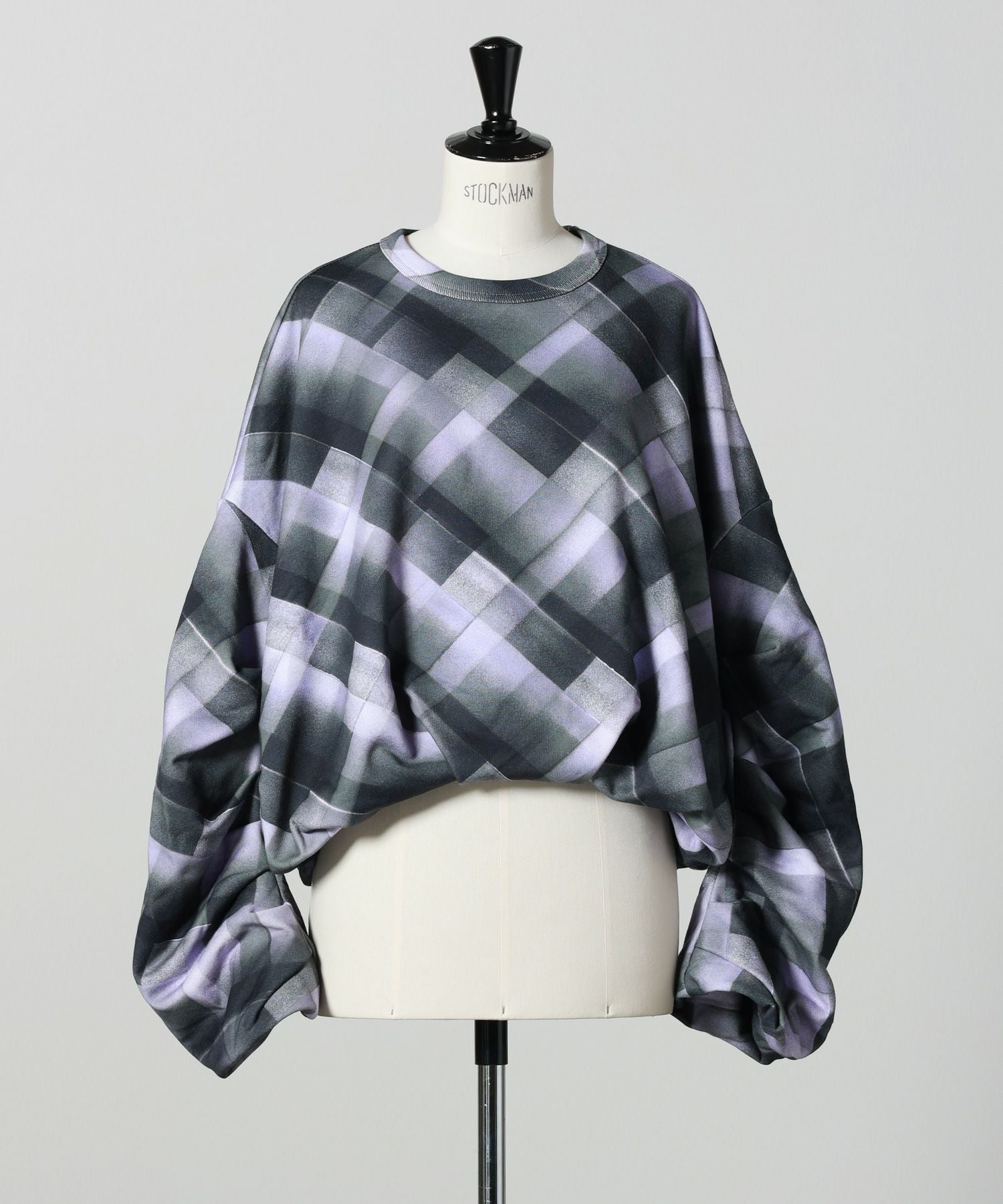 DRIES VAN NOTEN(ドリス ヴァン ノッテン)】 ドレープスウェットシャツ