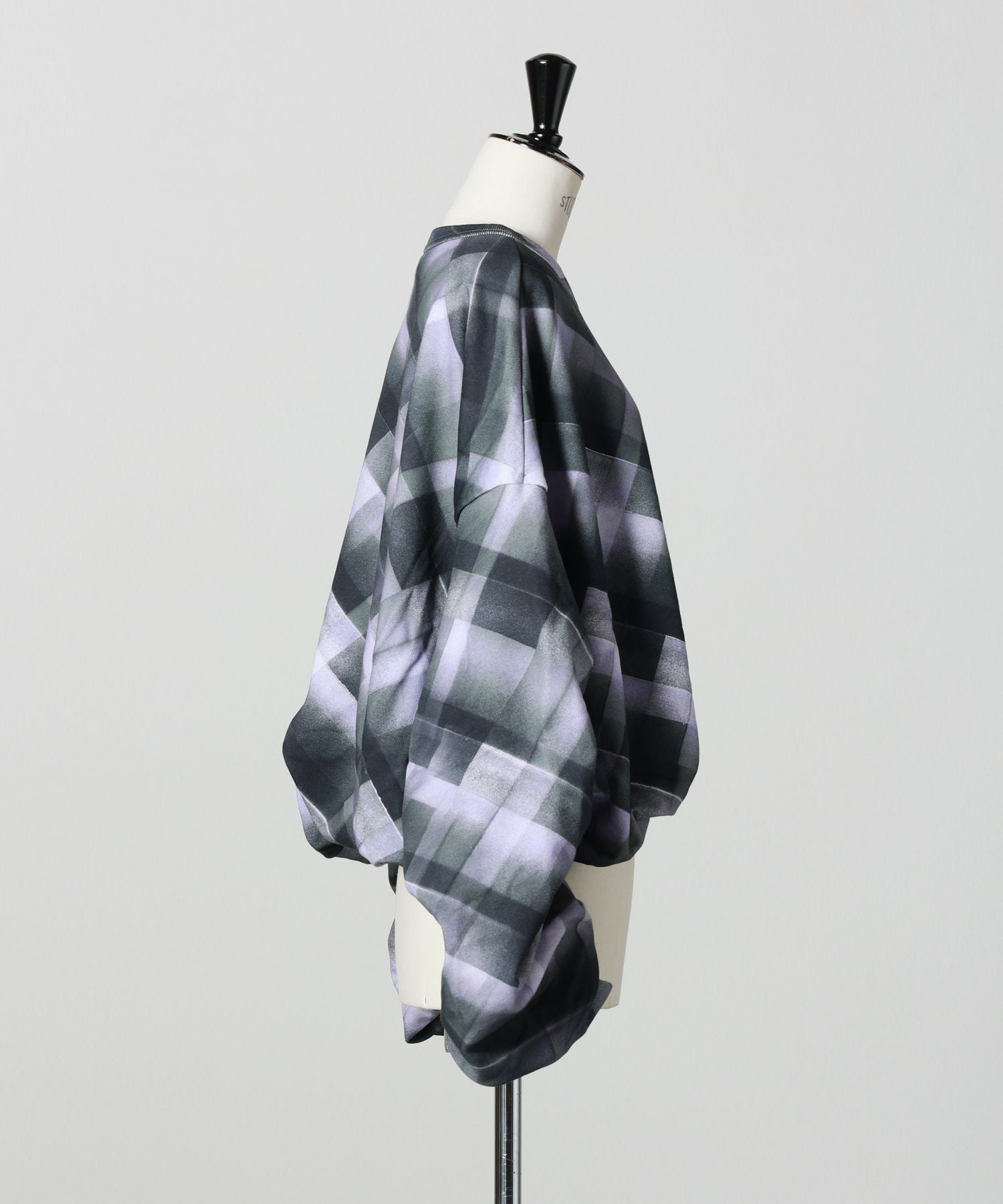 DRIES VAN NOTEN(ドリス ヴァン ノッテン)】 ドレープスウェットシャツ
