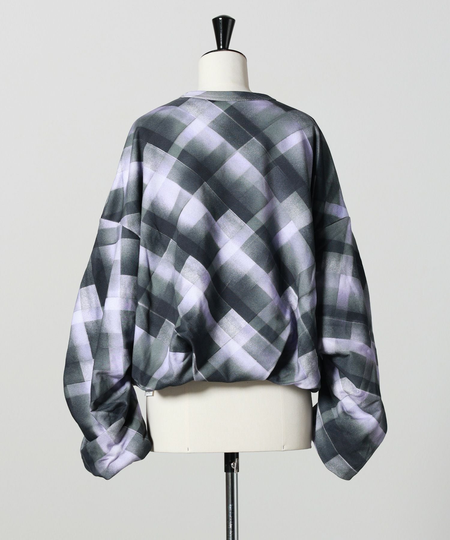 DRIES VAN NOTEN(ドリス ヴァン ノッテン)】 ドレープスウェットシャツ