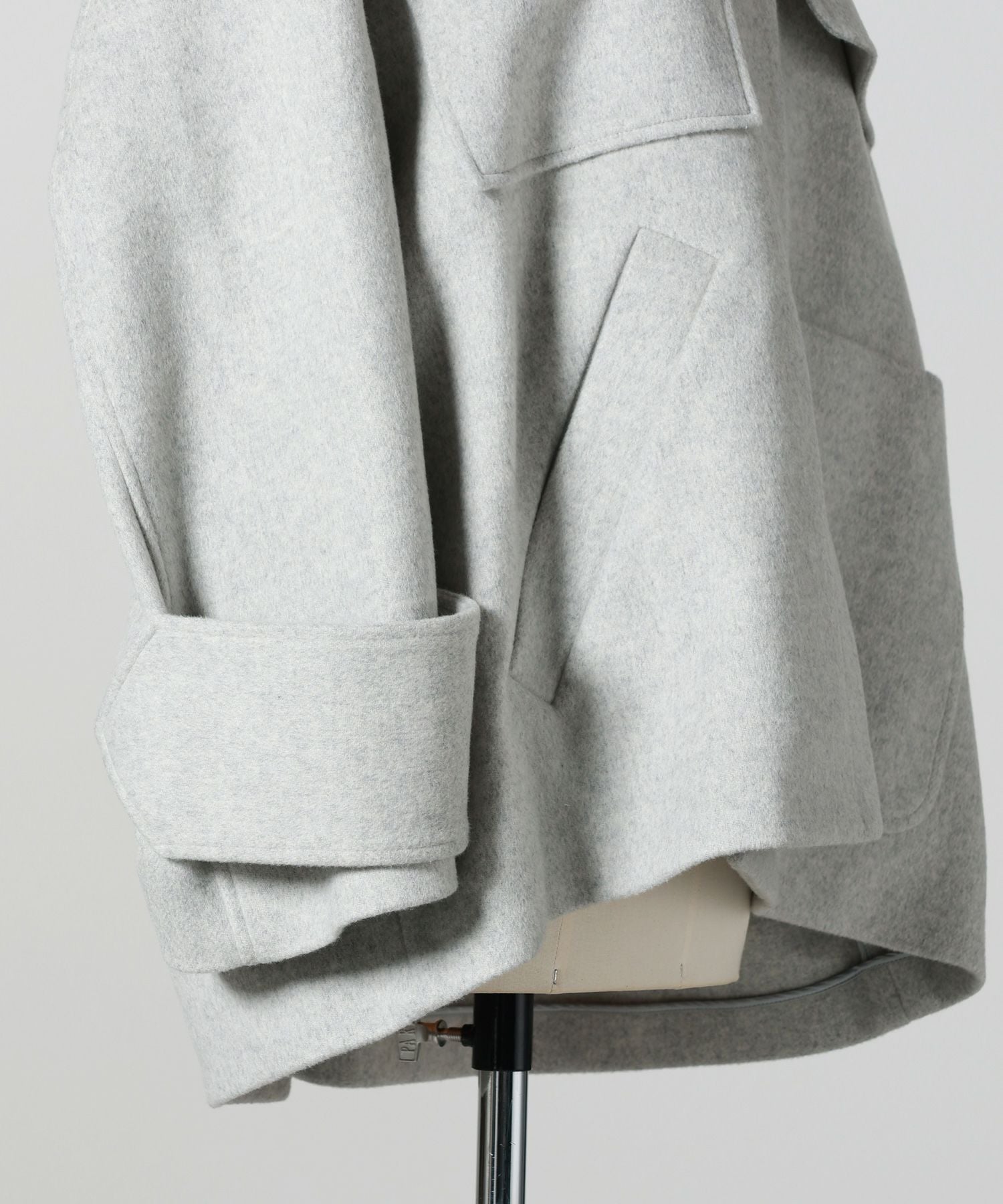 ENFOLD(エンフォルド)】 MILITARY SOUTIEN-COLLAR COAT｜PARIGOT