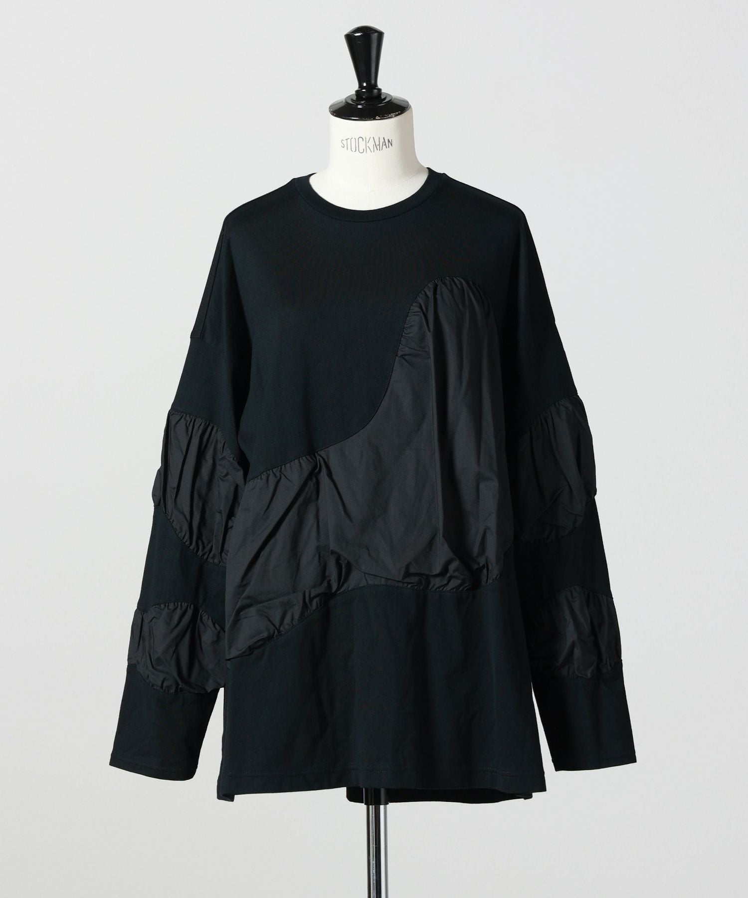 ENFOLD(エンフォルド)】 PUFF-VOLUME LONG-SLEEVE-T-SHIRT｜PARIGOT