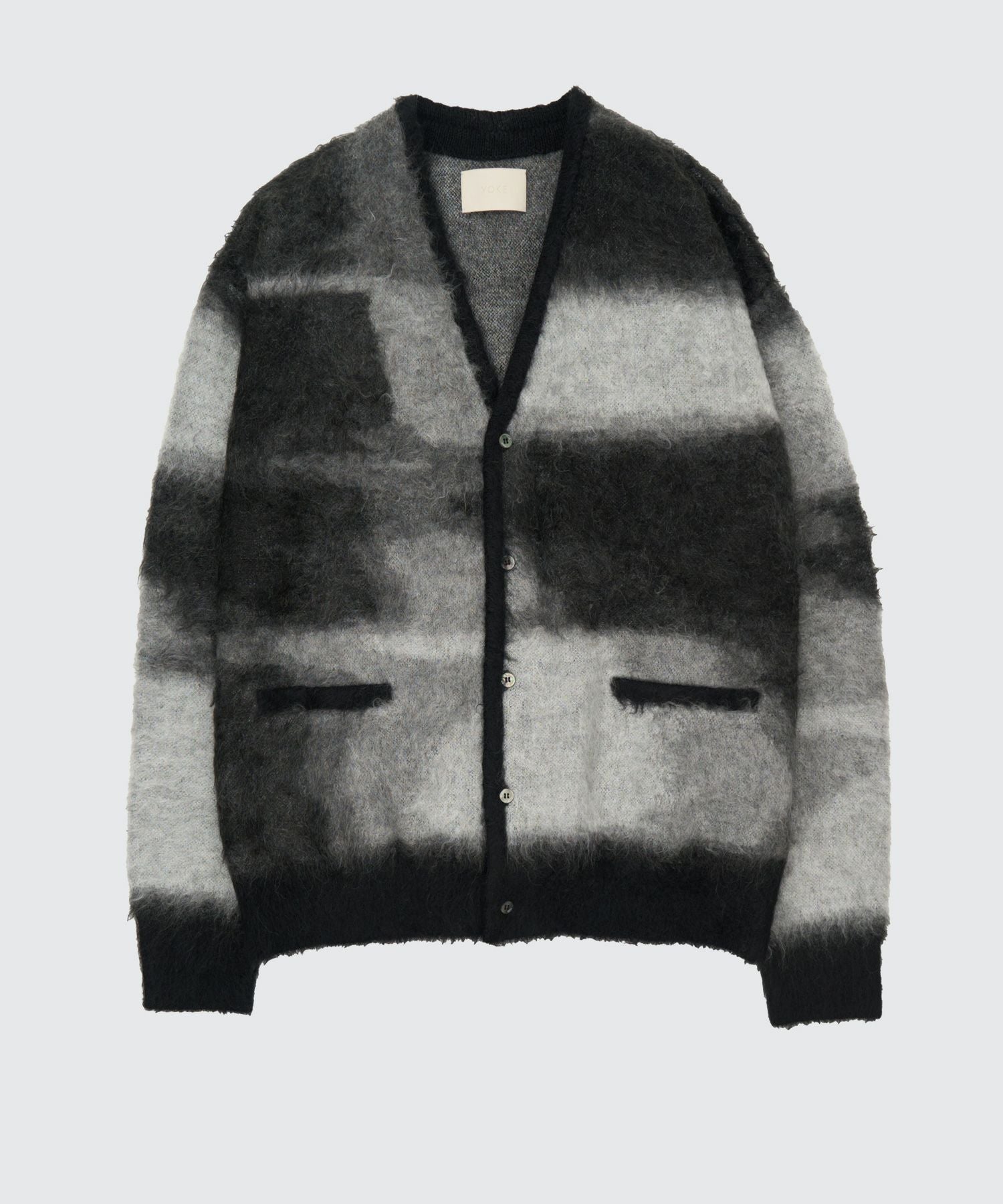 YOKE(ヨーク)】 Kid Mohair Jacquard Cardigan｜PARIGOT ONLINE