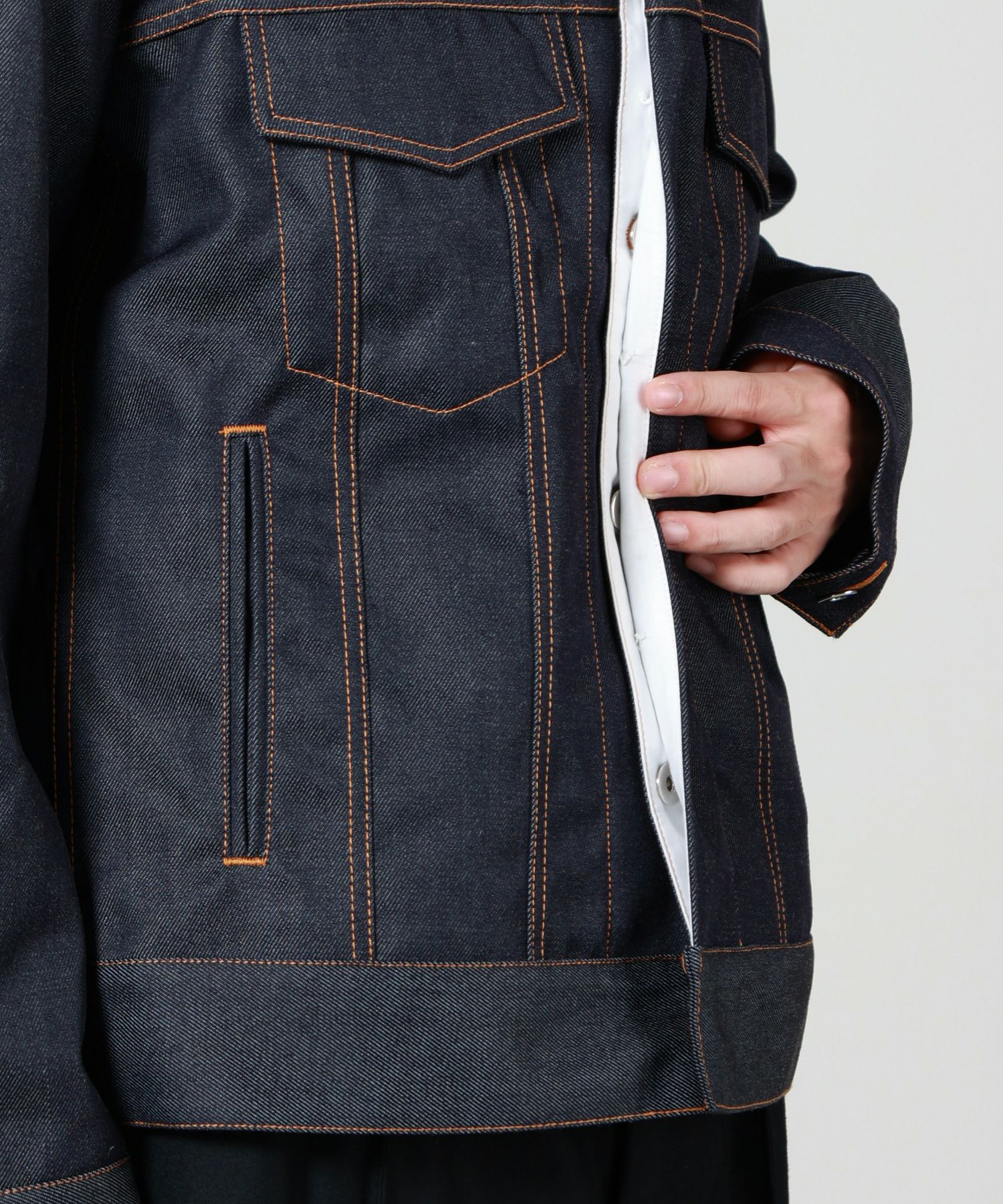 OVERCOAT(オーバーコート)】 DENIM JACKET ウールデニム｜PARIGOT