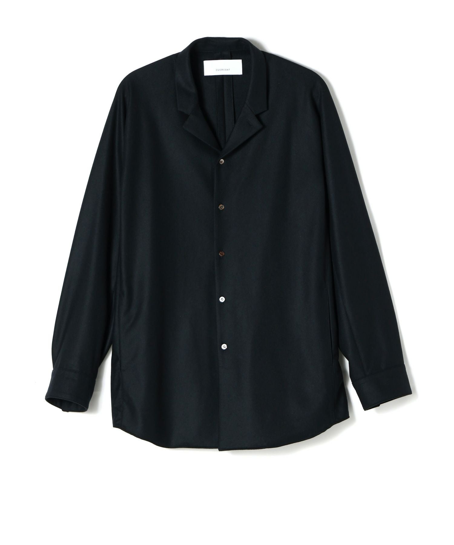 OVERCOAT(オーバーコート)】 SHIRT JACKET ウールフランネル｜PARIGOT