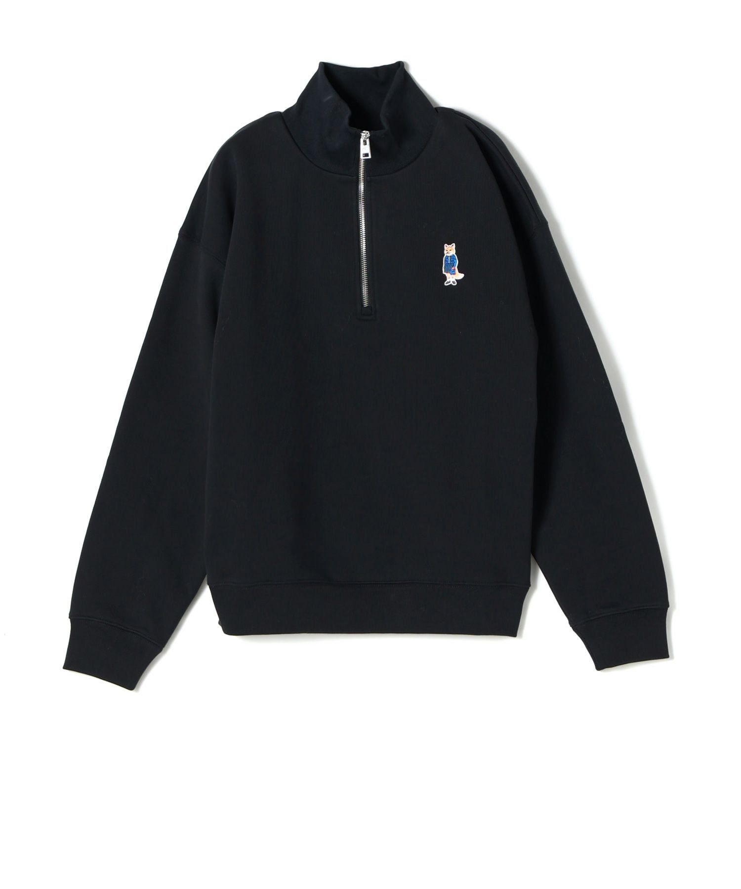 MAISON KITSUNE(メゾンキツネ)】 ドレスド フォックス ハーフジップ