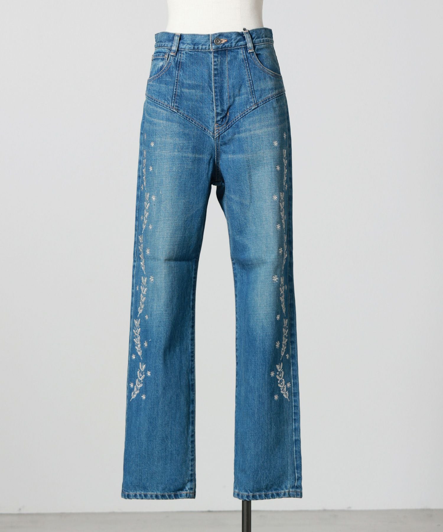 FETICO(フェティコ)】 EMBROIDERED STRAIGHT JEANS｜PARIGOT ONLINE