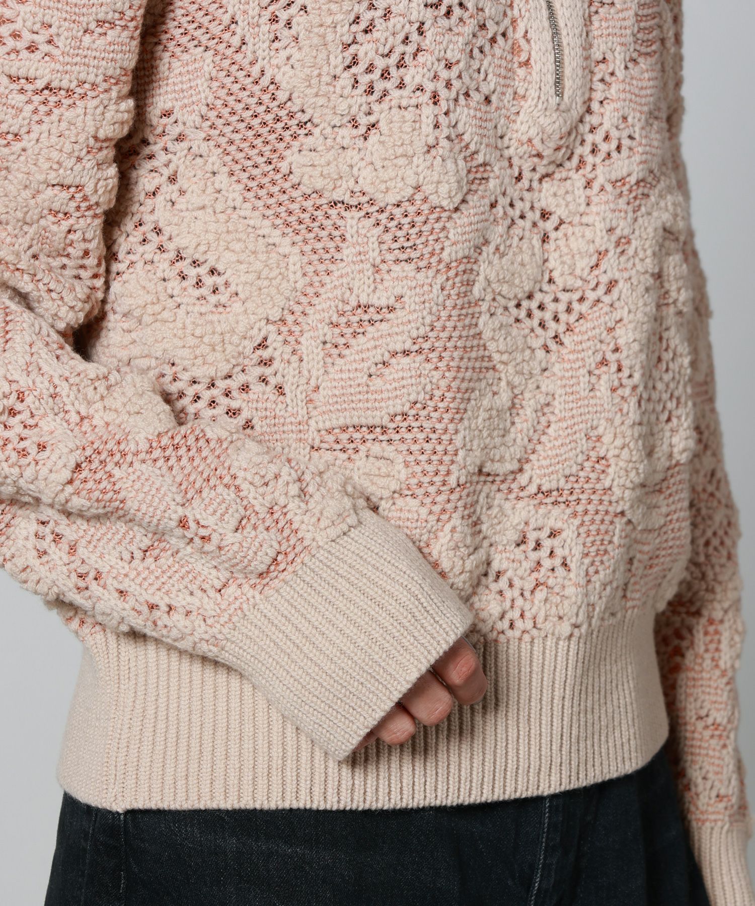 PHOTOCOPIEU(フォトコピュー)】 TATE HALF-ZIP SWEATER｜PARIGOT