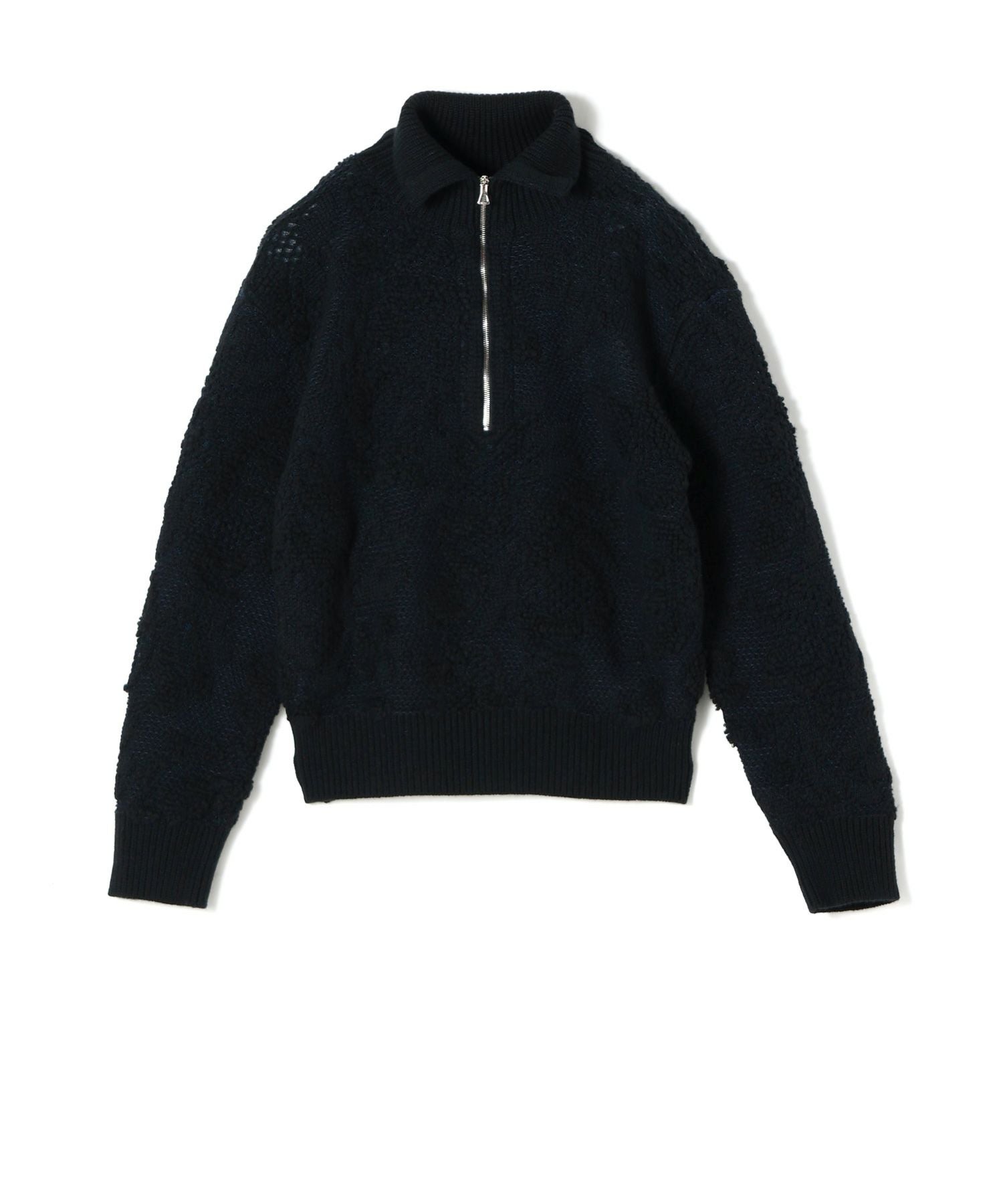 フォトコピュー PHOTOCOPIEU TATE ニット PHOTOCOPIEU(フォトコピュー)】 TATE HALF-ZIP SWEATER｜PARIGOT