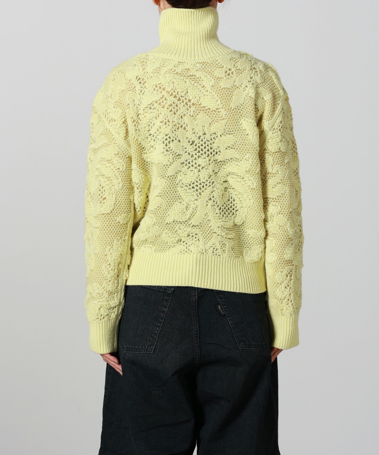 フォトコピュー PHOTOCOPIEU TATE ニット PHOTOCOPIEU(フォトコピュー)】 TATE HALF-ZIP SWEATER｜PARIGOT