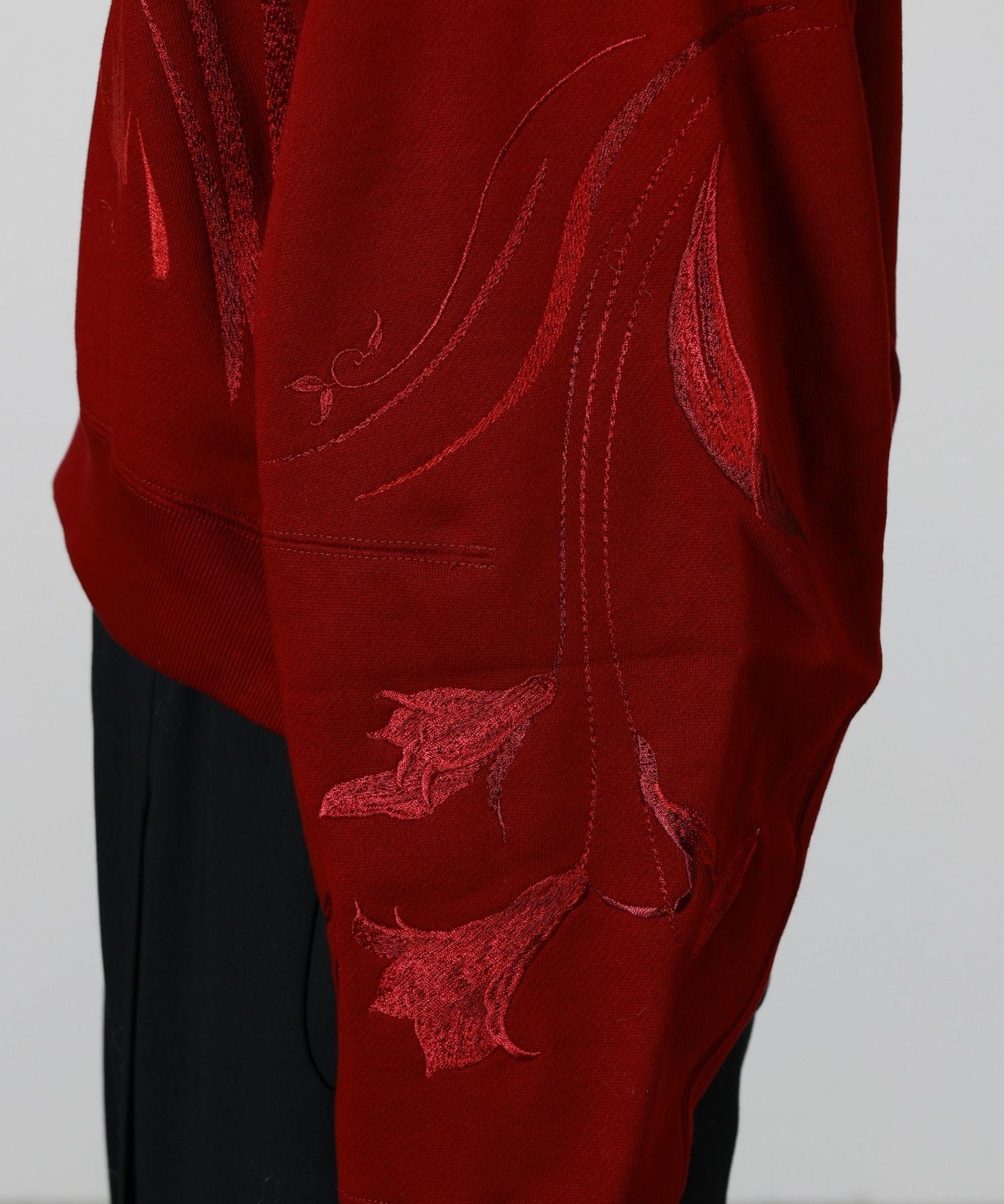 Mame Kurogouchi(マメ クロゴウチ)】Floral Motif Embroidered