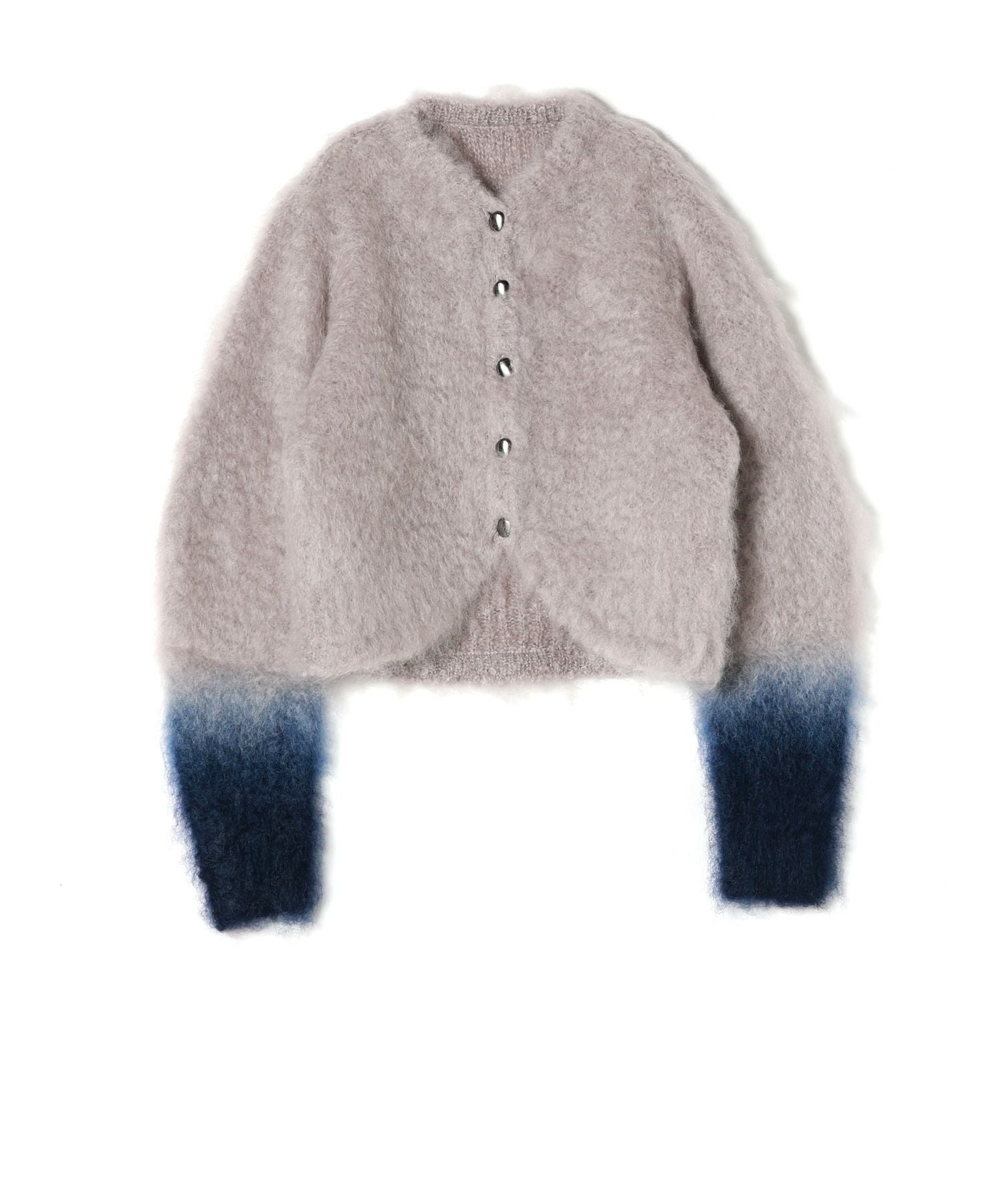 Mame Kurogouchi(マメ クロゴウチ)】 Fur Knitted Cardigan｜PARIGOT