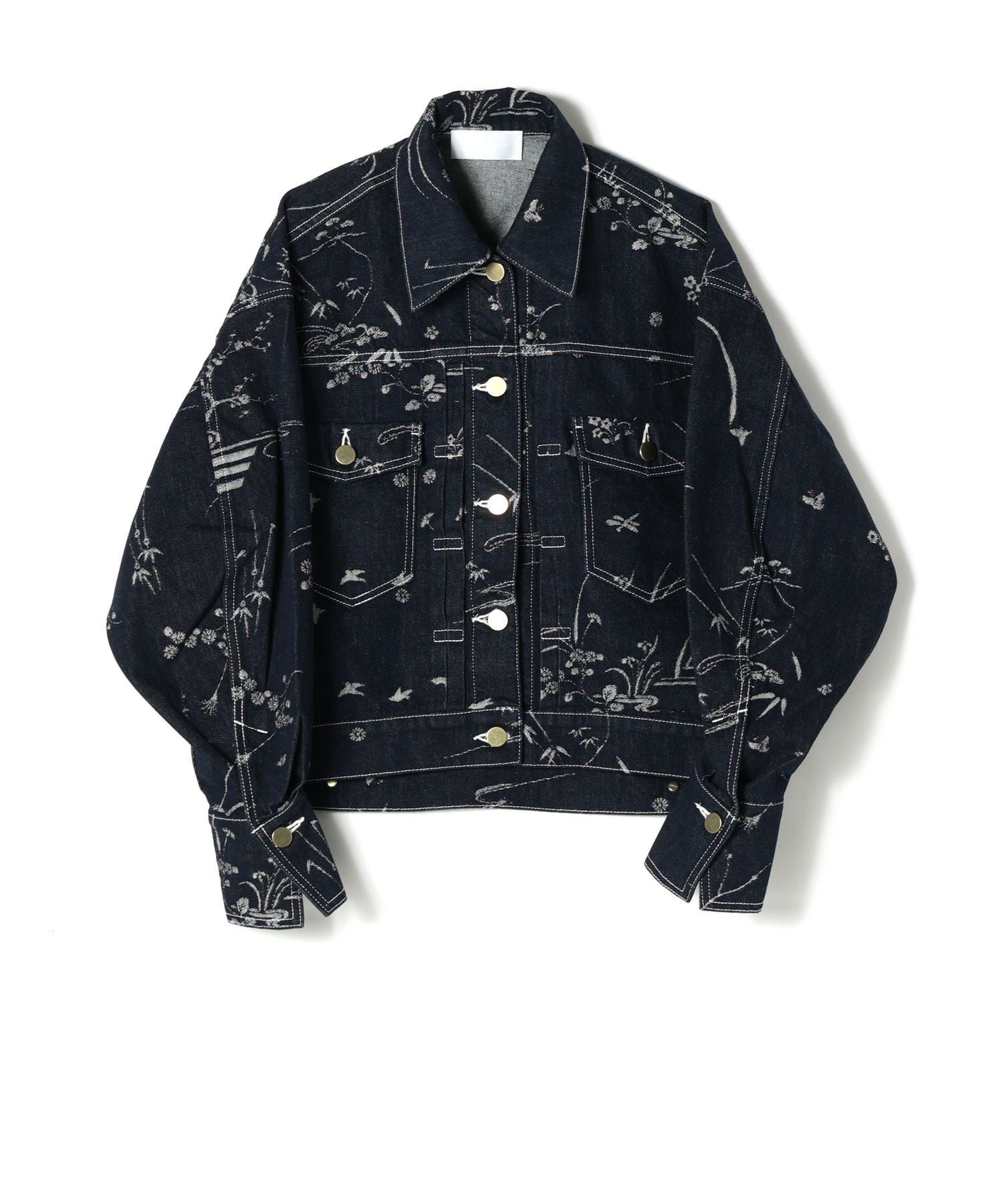 Mame Kurogouchi(マメ クロゴウチ)】 Nature Pattern Jacquard Short