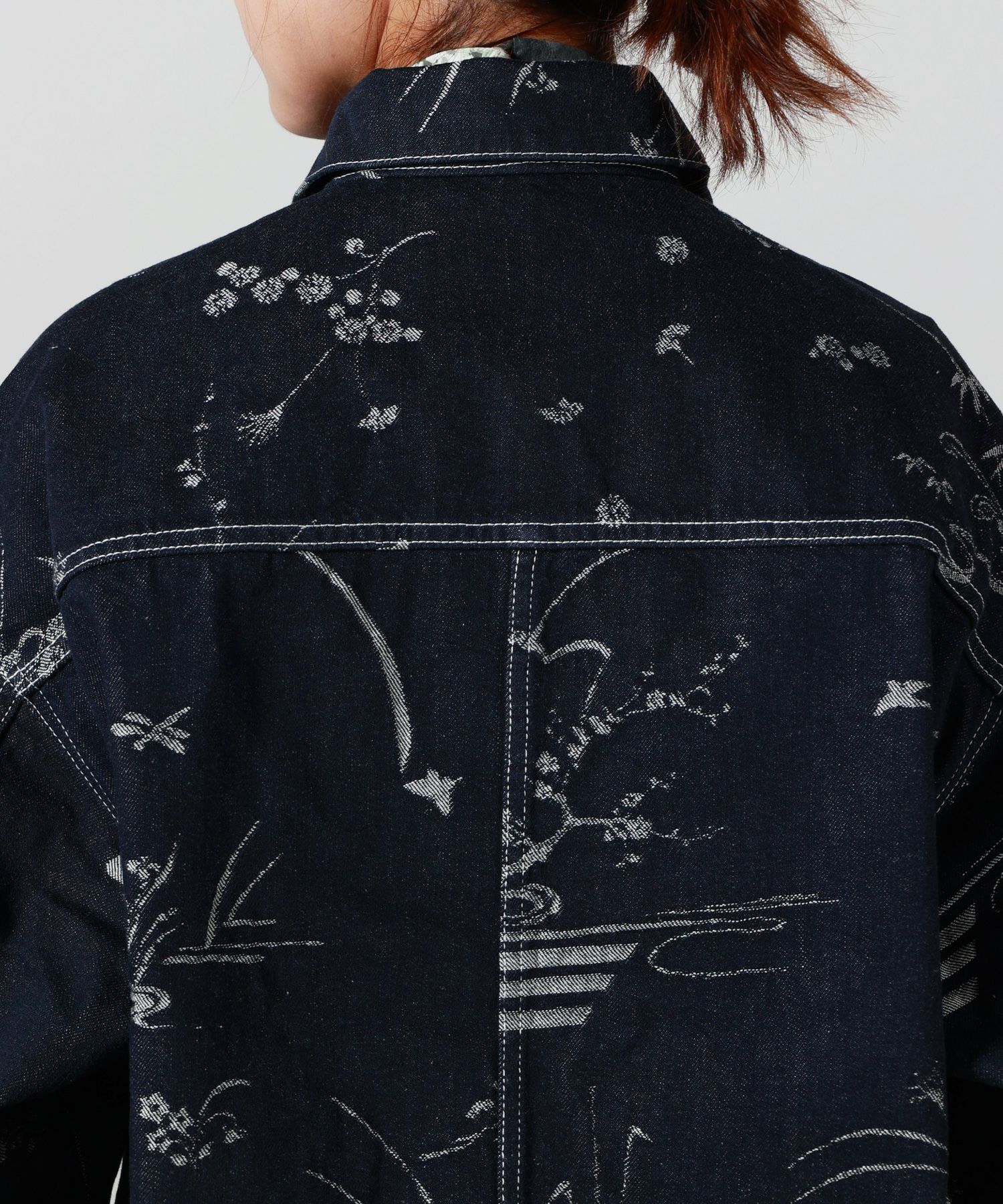 Mame Kurogouchi(マメ クロゴウチ)】 Nature Pattern Jacquard Short