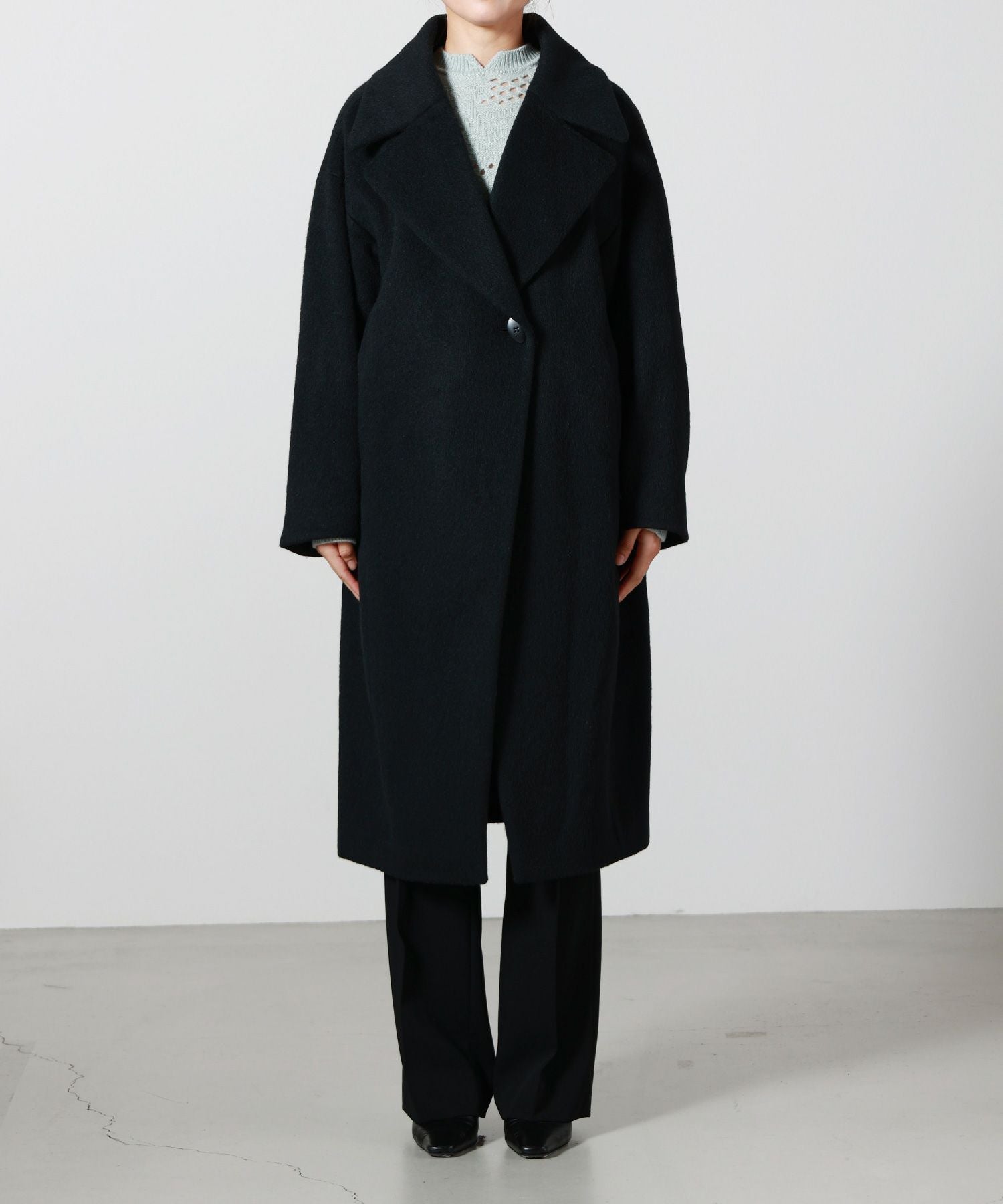 Mame Kurogouchi(マメ クロゴウチ)】 Wool Arupaka Long Cort｜PARIGOT