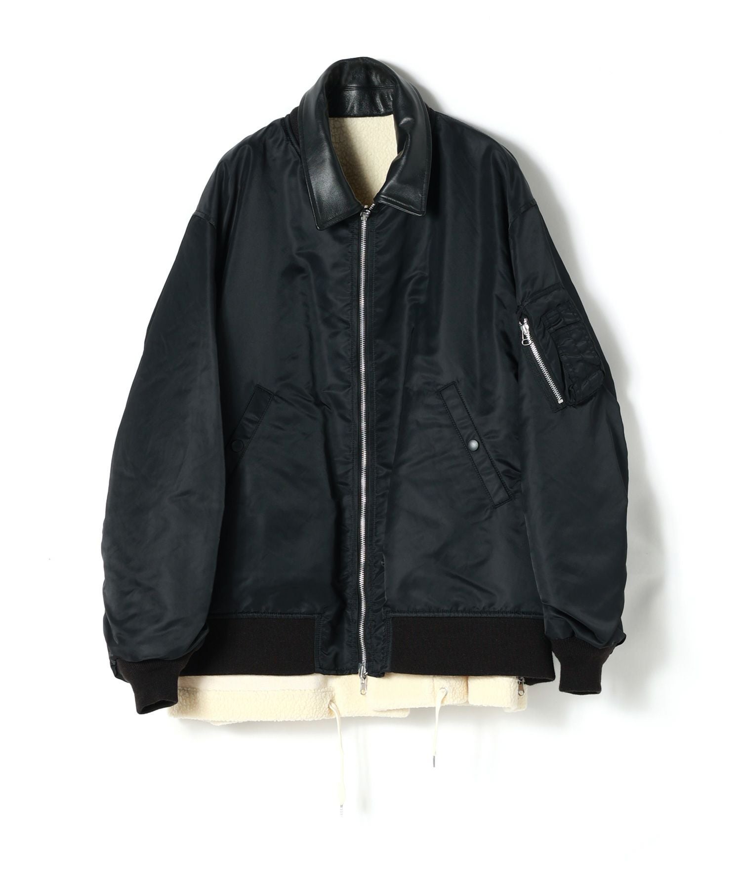 08sircus(08サーカス)】 MA-1 reversible×Boa｜PARIGOT ONLINE（パリゴ