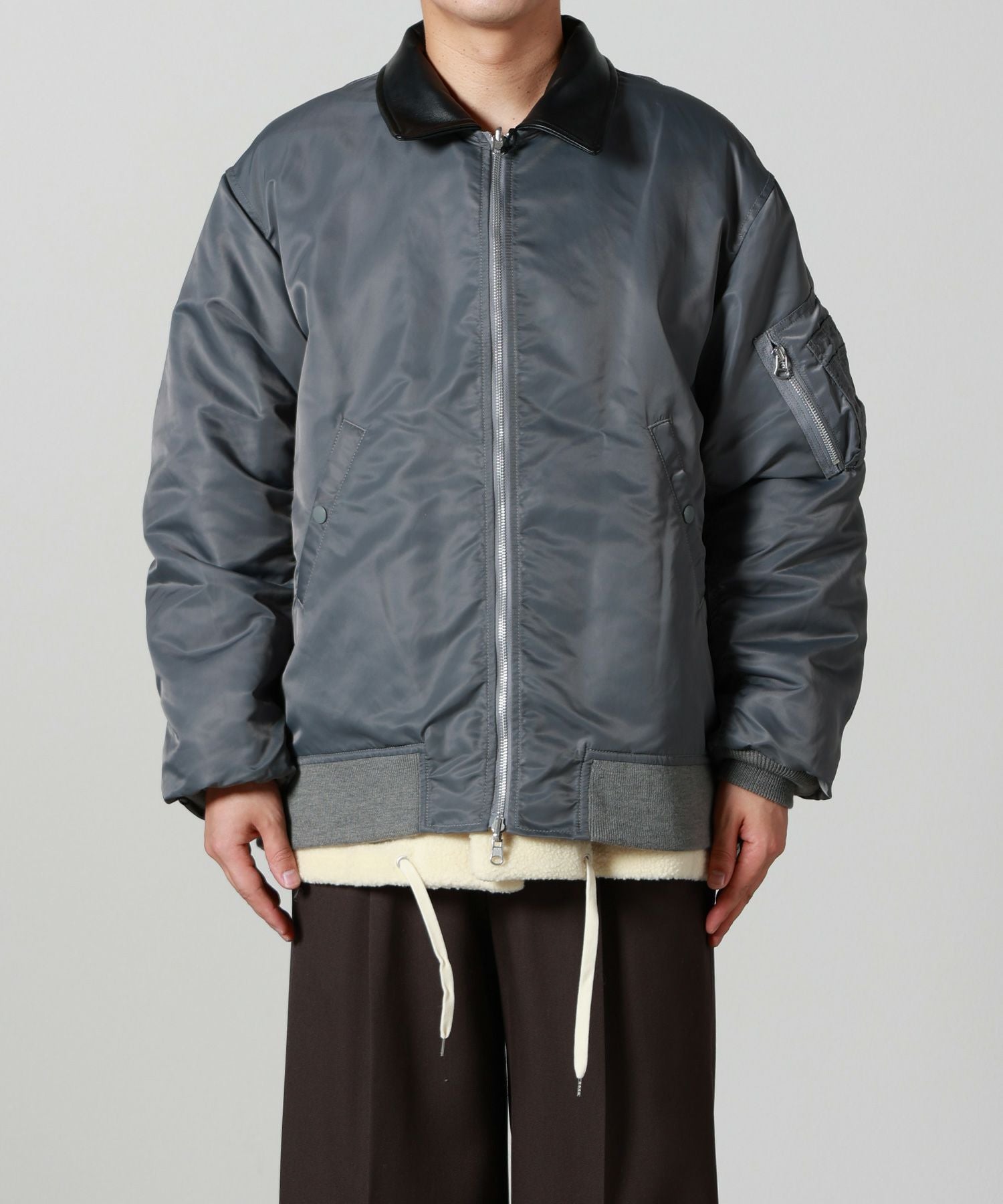 08sircus(08サーカス)】 MA-1 reversible×Boa｜PARIGOT ONLINE（パリゴ
