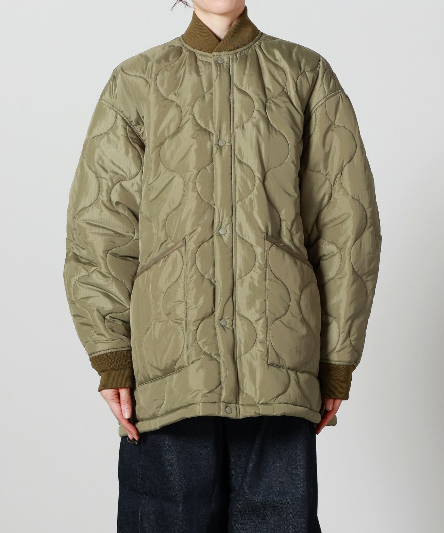 HYKE(ハイク)】 ≪GENDERLESS≫QUILTED LINER TYPE CWU-9/P JACKET