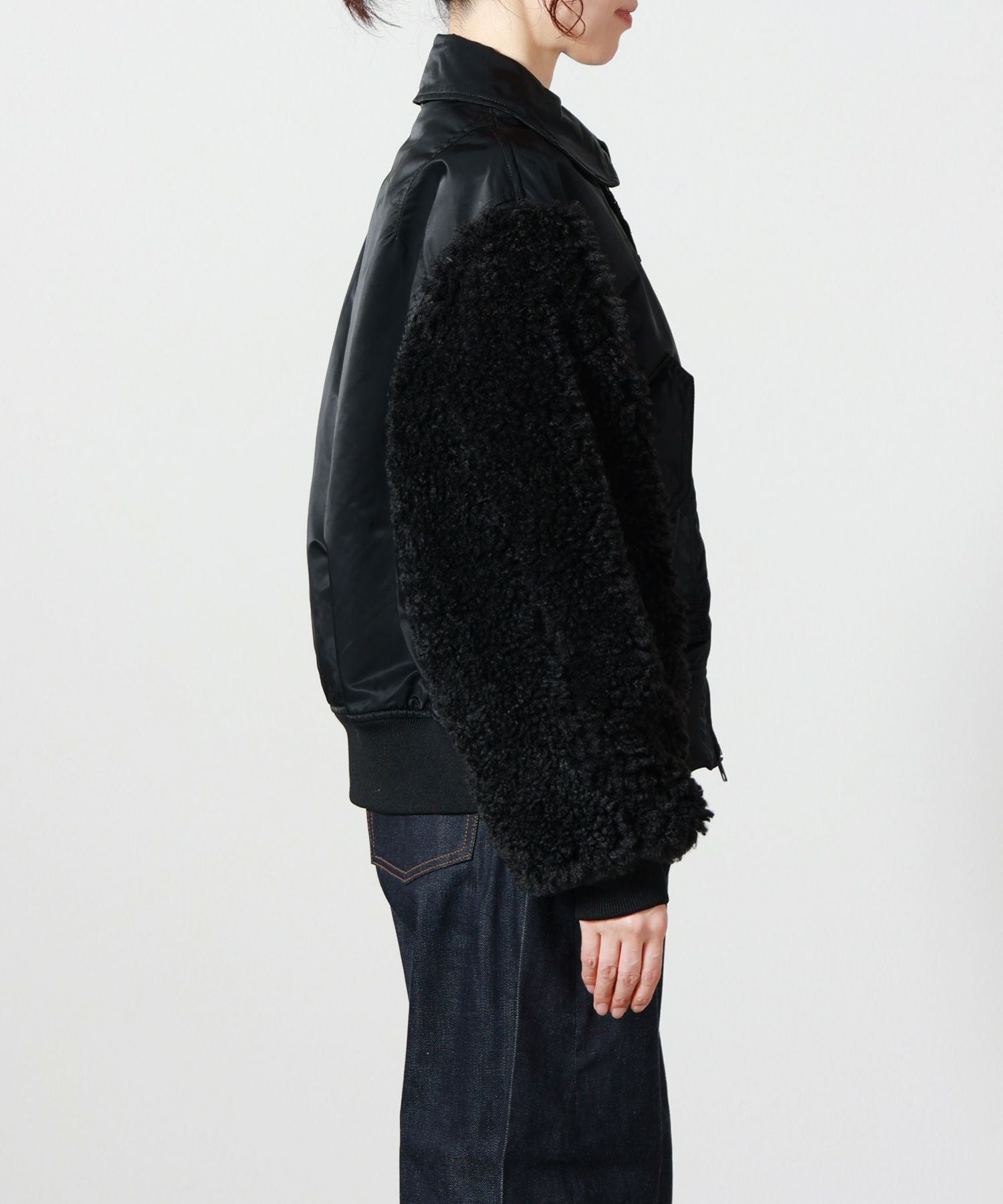 HYKE(ハイク)】 FAUX SHEARLING TYPE CWU-45/P JACKET｜PARIGOT ONLINE
