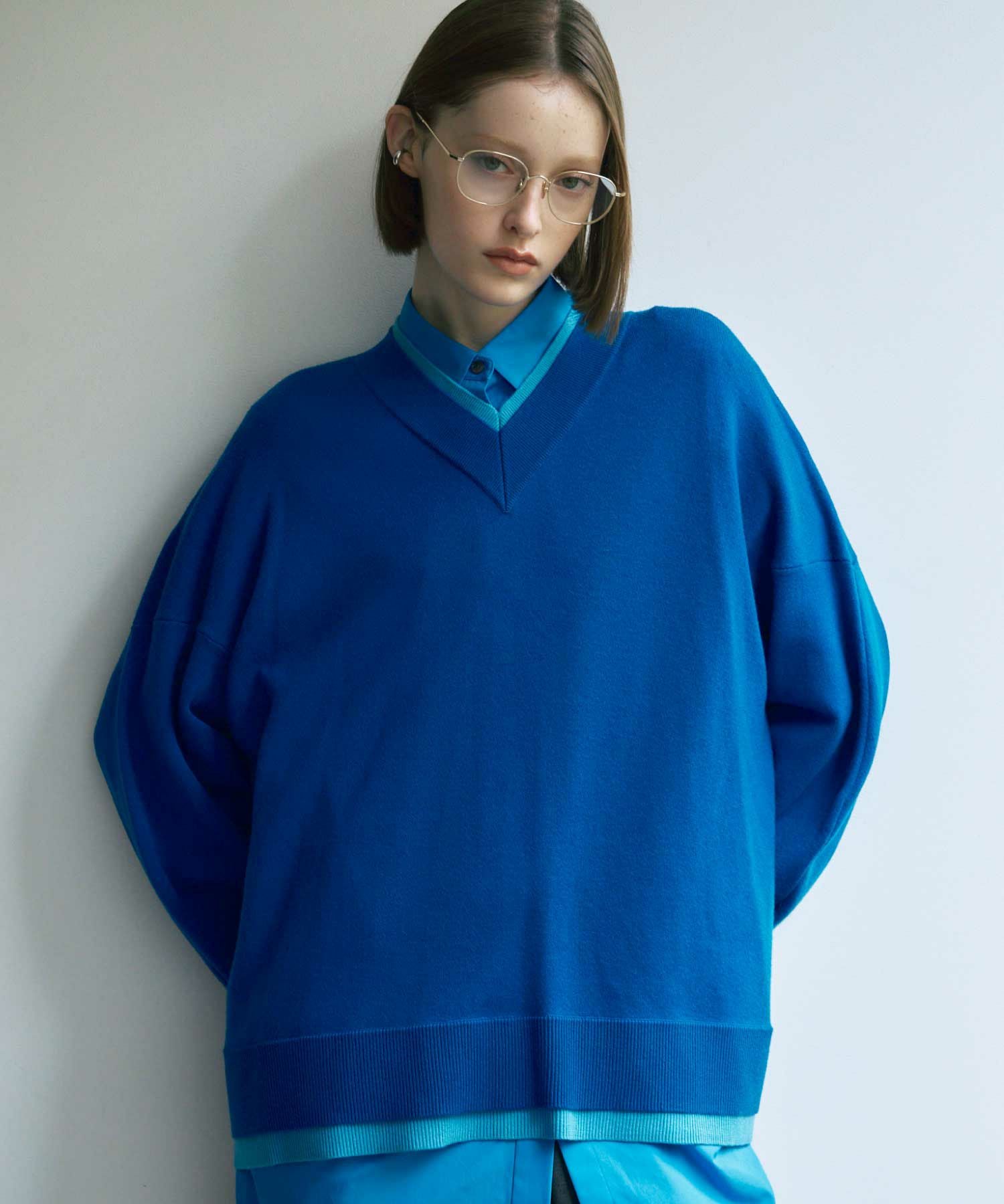 エンフォルド FAKE-LAYERED PULLOVER 38 ENFOLD(エンフォルド)】 FAKE-LAYERED PULLOVER｜PARIGOT ONLINE