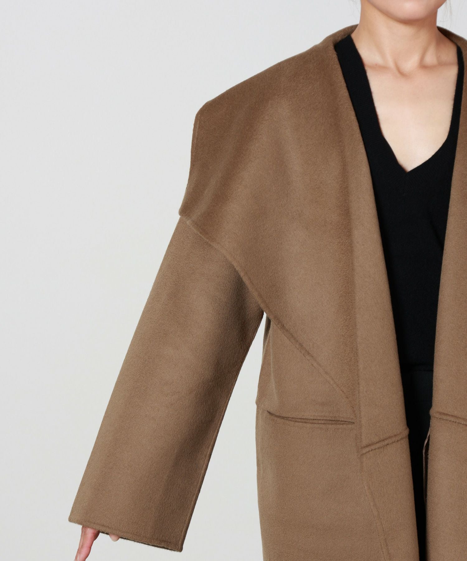 TOTEME(トーテム)】 Signature shawl collar double coat｜PARIGOT