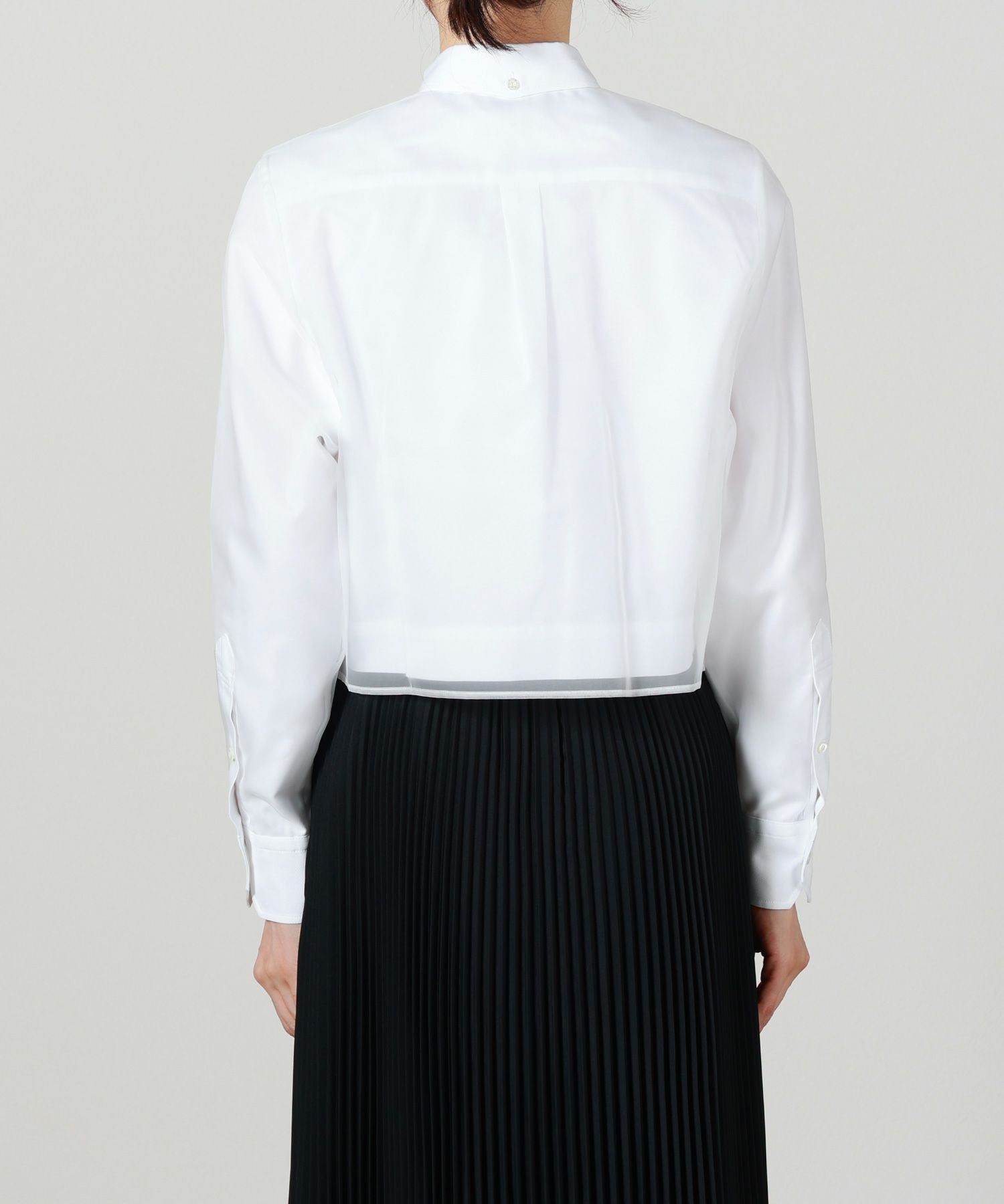 HYKE(ハイク)】 LAYERED OXFORD SHEER SHIRT｜PARIGOT ONLINE（パリゴ