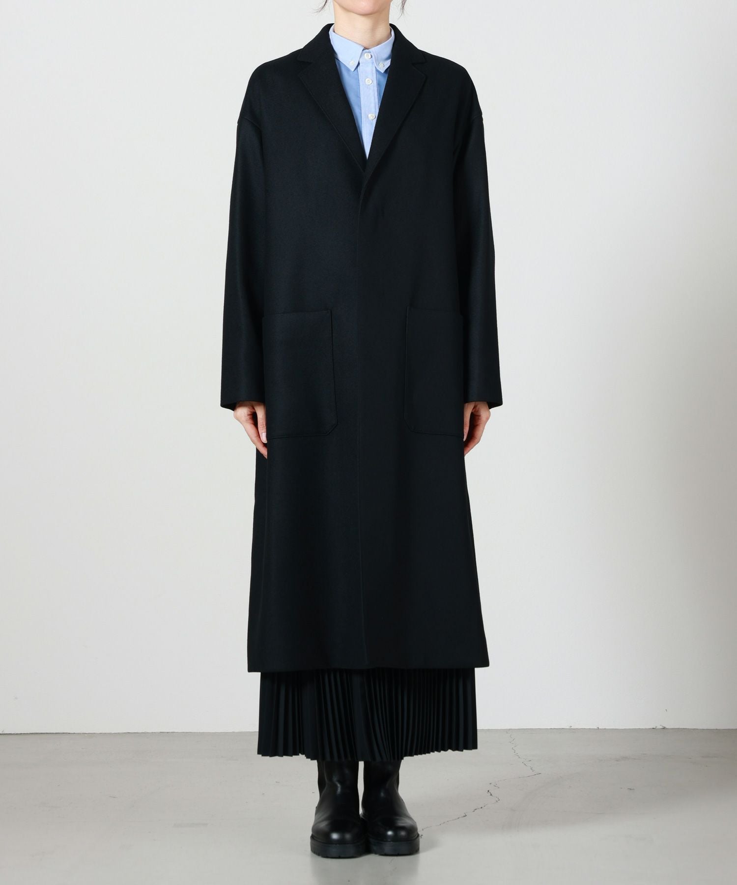 HYKE(ハイク)】 WOOL SHOP COAT｜PARIGOT ONLINE（パリゴオンライン）