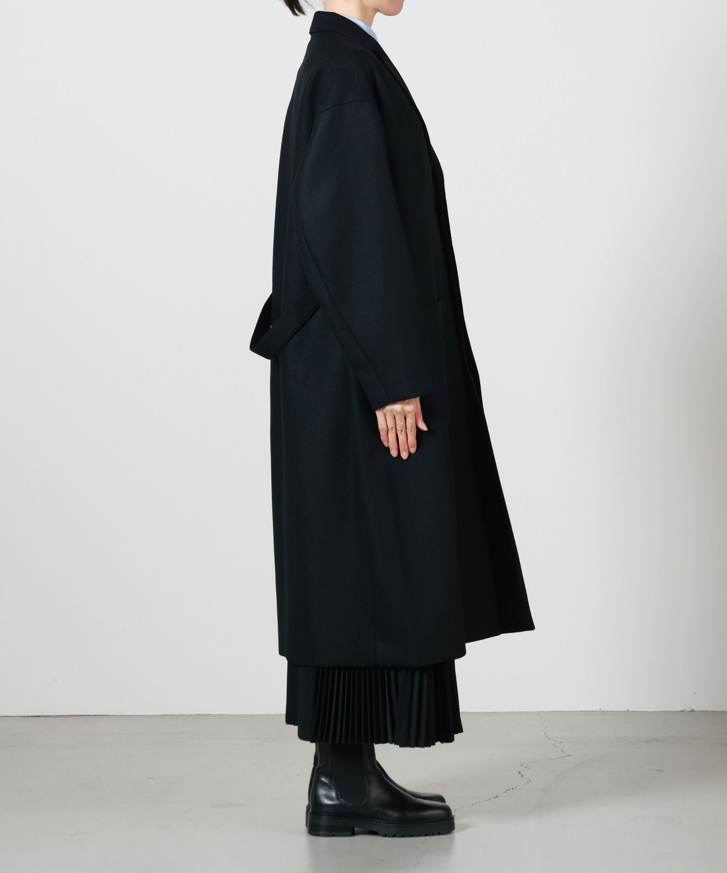 HYKE(ハイク)】 WOOL SHOP COAT｜PARIGOT ONLINE（パリゴオンライン）