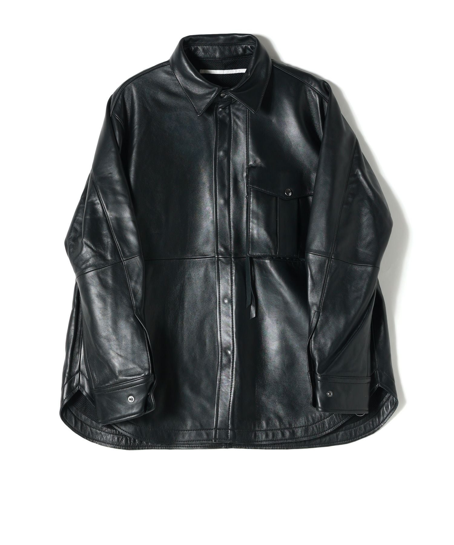 Tamme(タム)】 LEATHER PCS SHIRT｜PARIGOT ONLINE（パリゴオンライン）