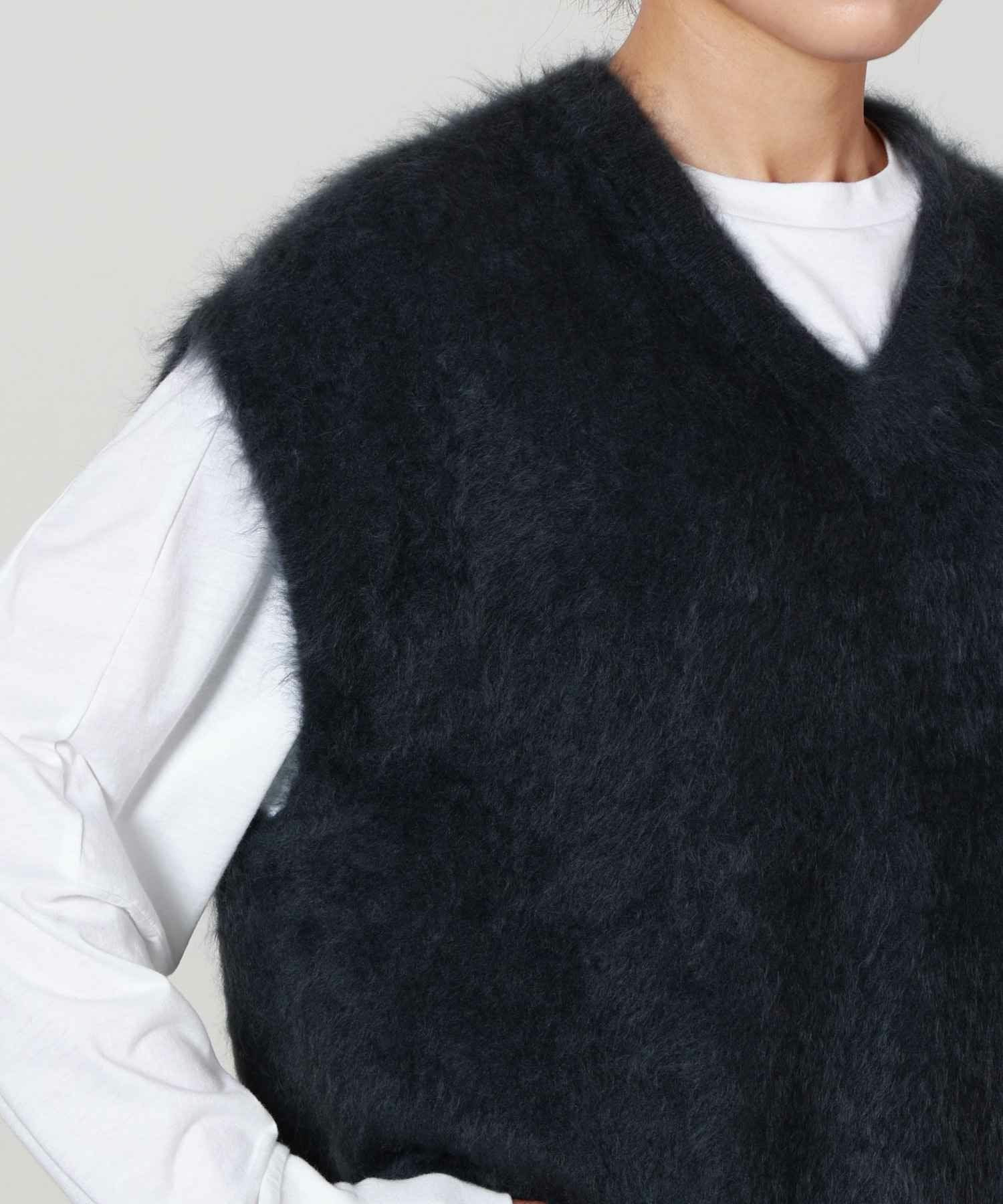 ATON(エイトン)】 ROYAL CASHMERE FUR | VEST｜PARIGOT ONLINE（パリゴ