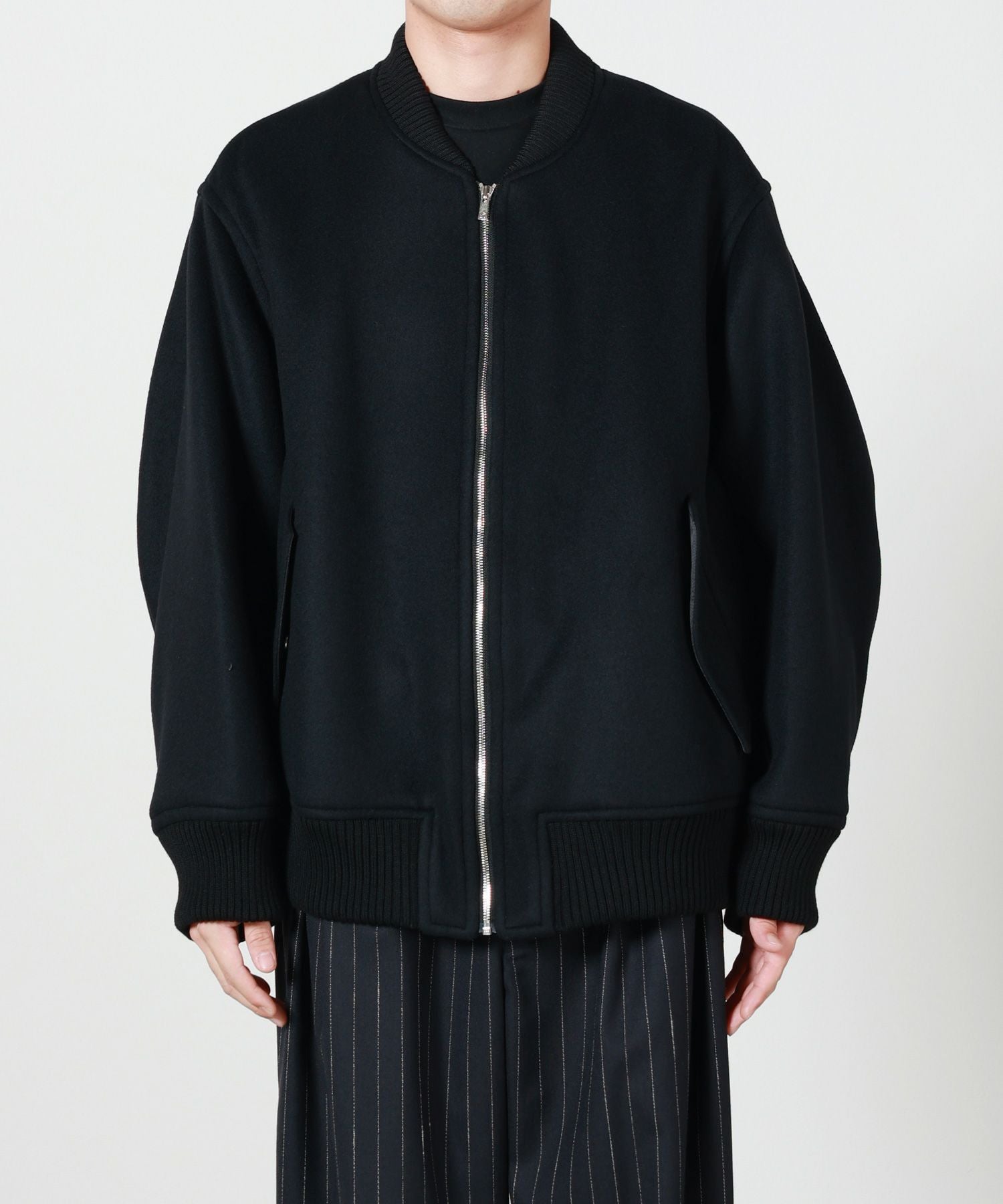 OVERCOAT(オーバーコート)】 MA-1 Bomber Jacket In Double Face