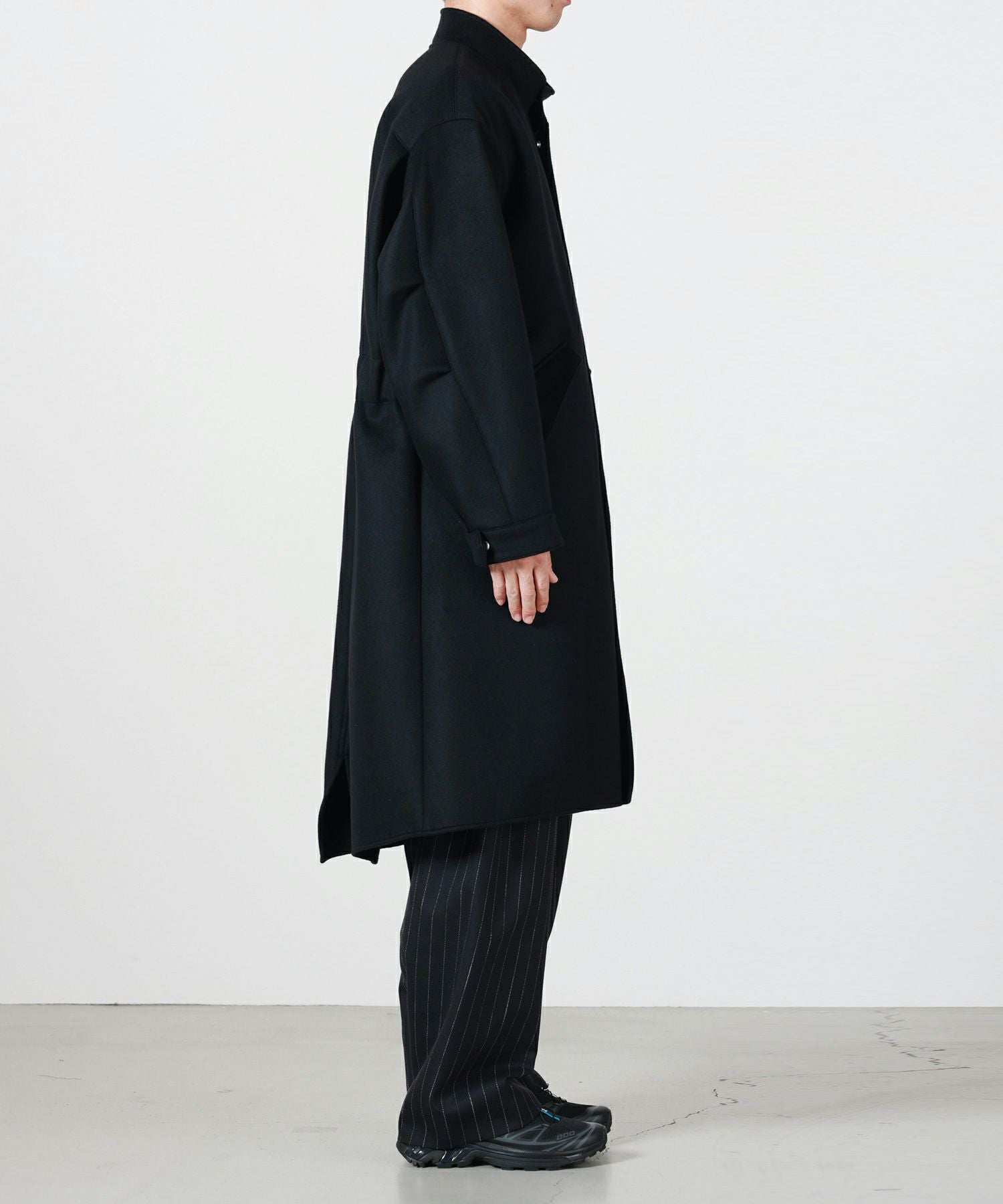 OVERCOAT(オーバーコート)】 Mods Coat In Double Face Beaver