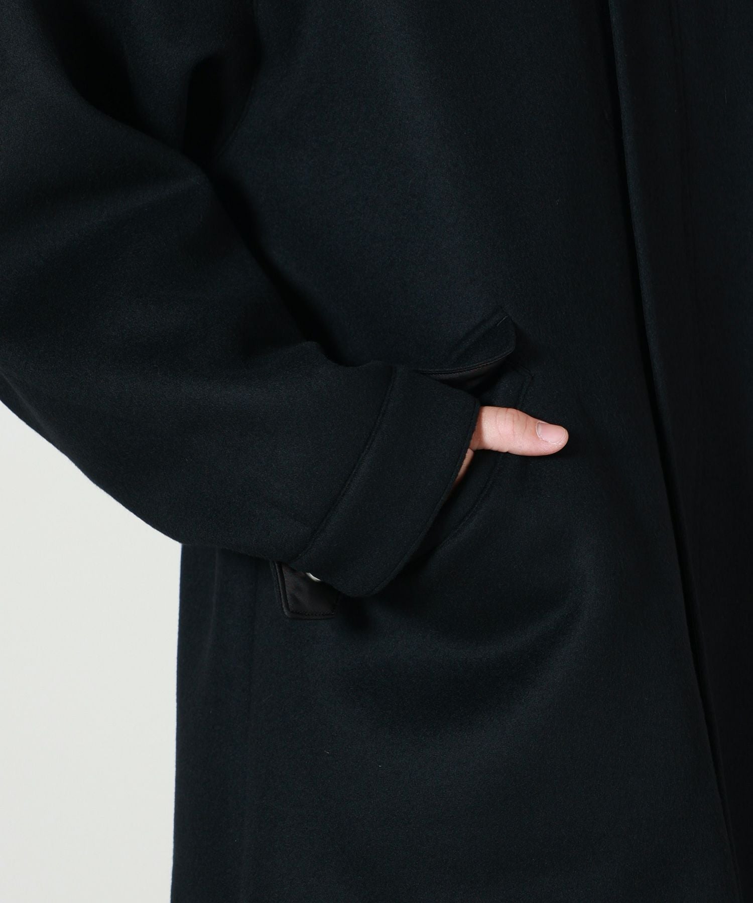 OVERCOAT(オーバーコート)】 Mods Coat In Double Face Beaver