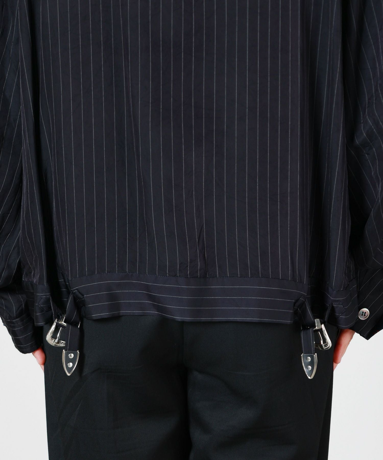 TOGA VIRILIS(トーガ ビリリース)】 CUPRA STRIPE BLOUSON TOGA VIRILIS(トーガ ビリリース)】 CUPRA STRIPE BLOUSON