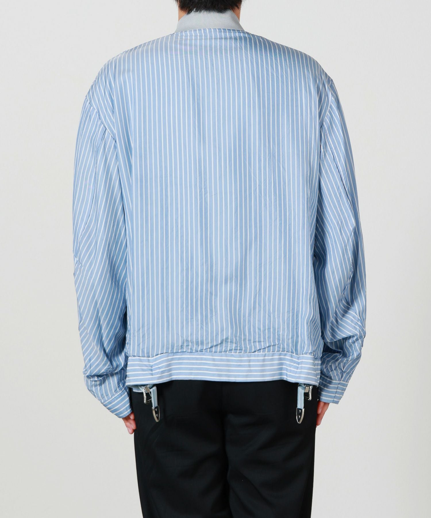 TOGA VIRILIS(トーガ ビリリース)】 CUPRA STRIPE BLOUSON TOGA VIRILIS(トーガ ビリリース)】 CUPRA STRIPE BLOUSON